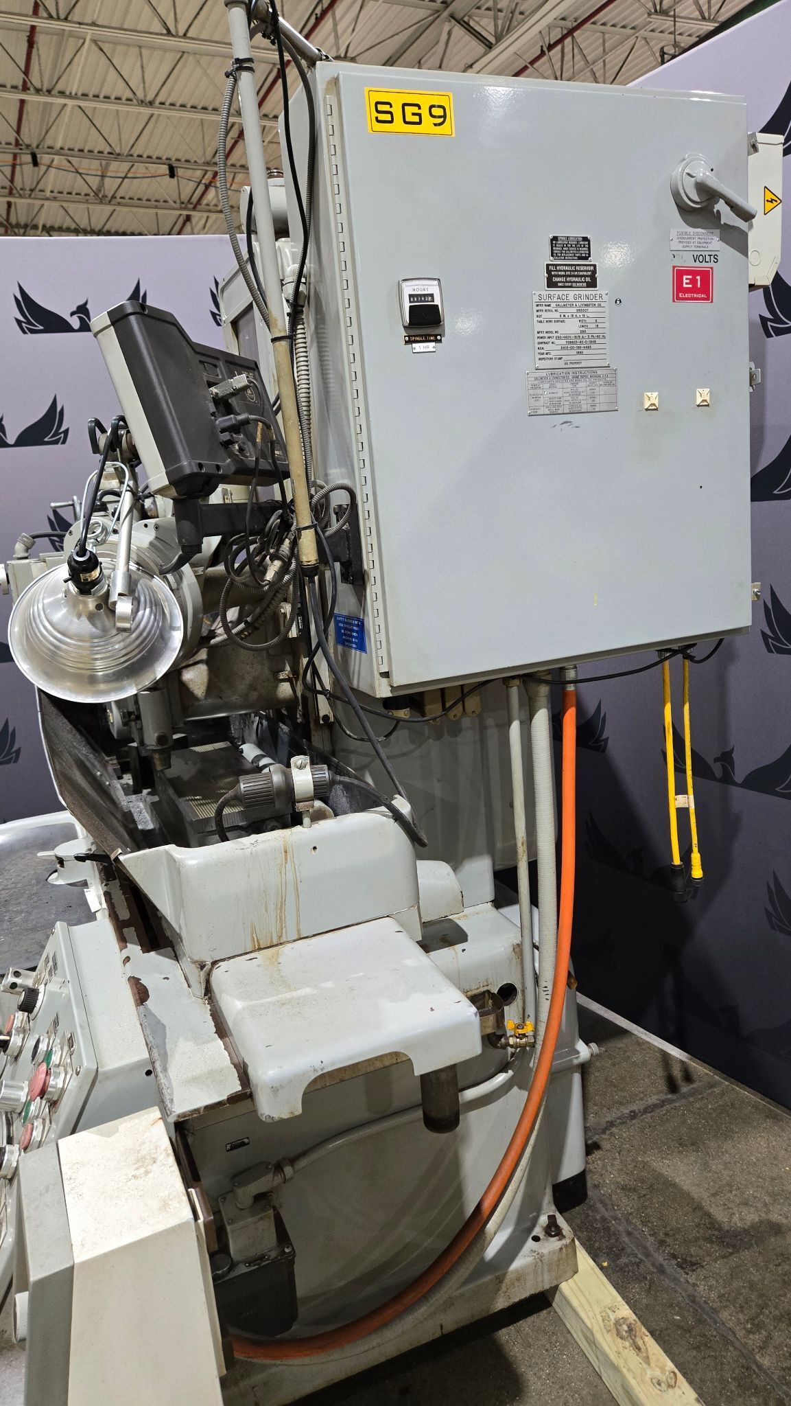 GALLMEYER & LIVINGSTON 253 RECIPROCATING SURFACE GRINDER USED 7