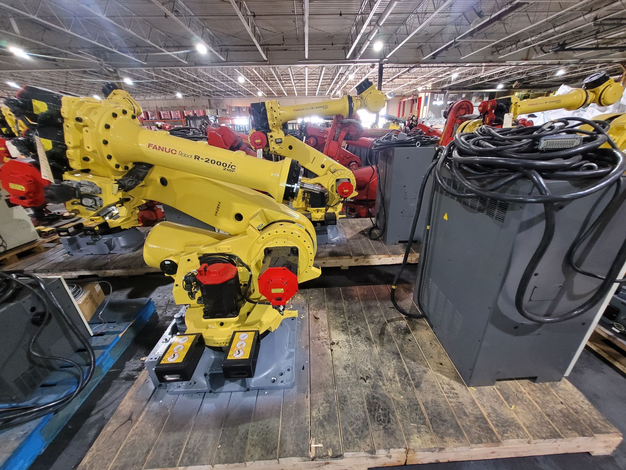 FANUC R-2000iC/210F w/ R-30iB Controls Refurbished - MISSING WRIST 0
