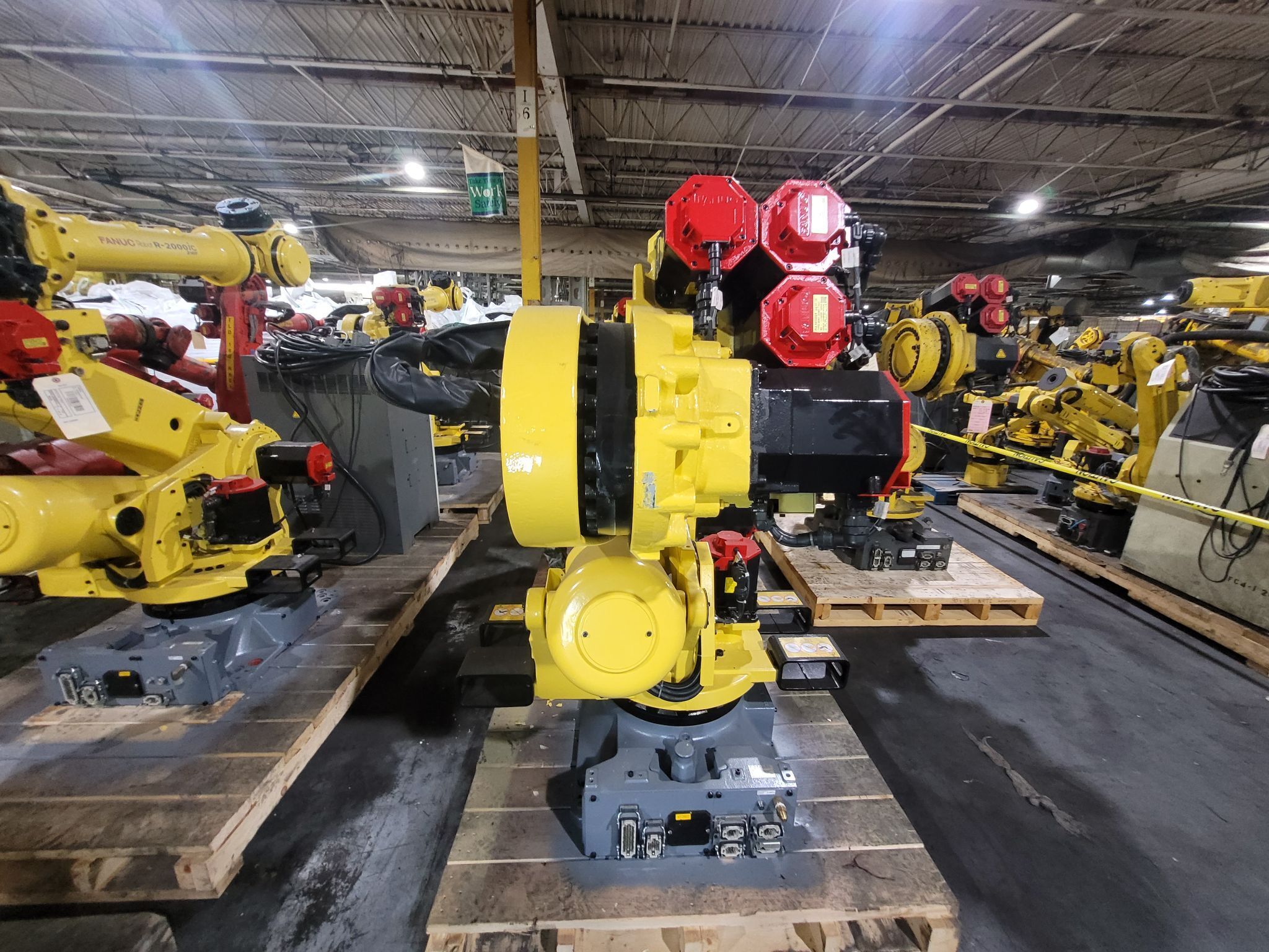 FANUC R-2000iC/210F w/ R-30iB Controls Refurbished - MISSING WRIST 1