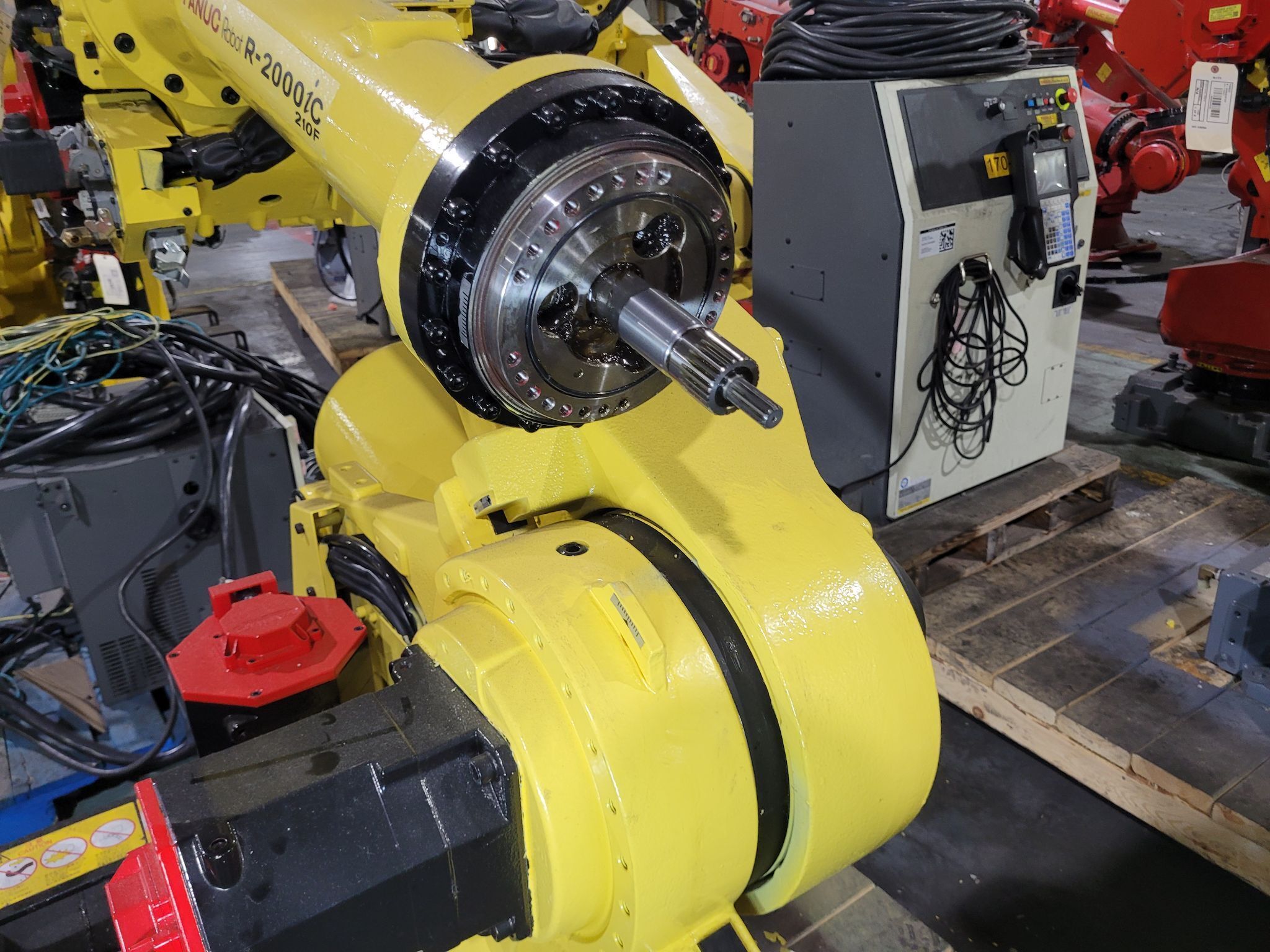 FANUC R-2000iC/210F w/ R-30iB Controls Refurbished - MISSING WRIST 4