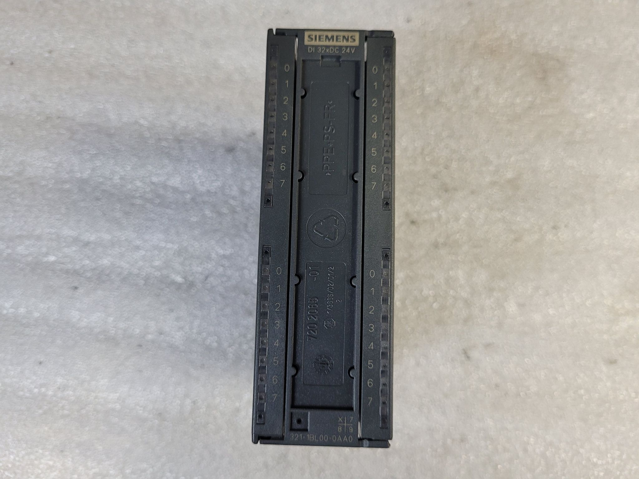 SIEMENS 6ES7 321-1BL00-0AA0 SM321 Digital Input Module 32DI 24VDC USED 1