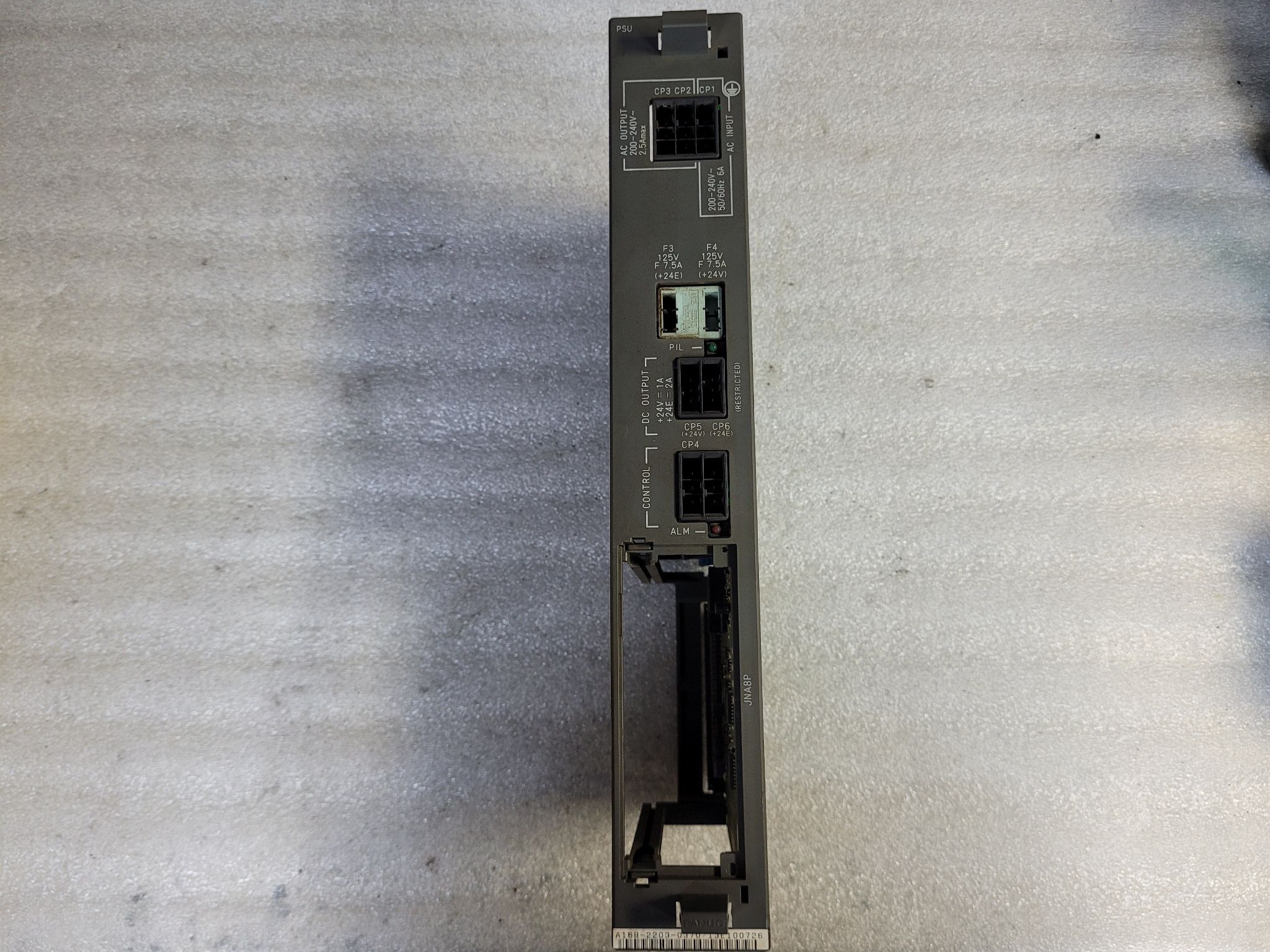 FANUC A16B-2203-0370 /13E PCB - Power Supply Unit USED 1