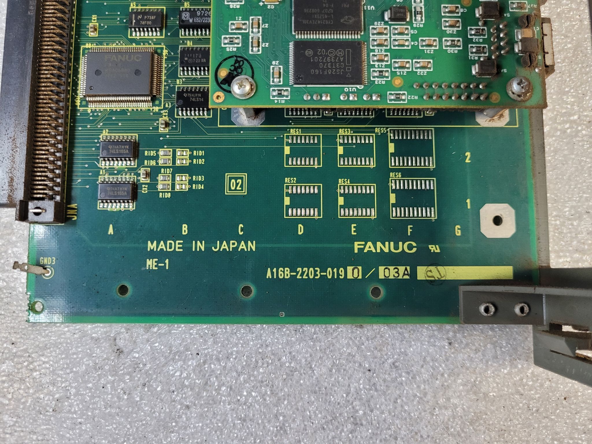 FANUC A16B-2203-0190 /03A PCB - DeviceNet PC104 Interface Module USED 3