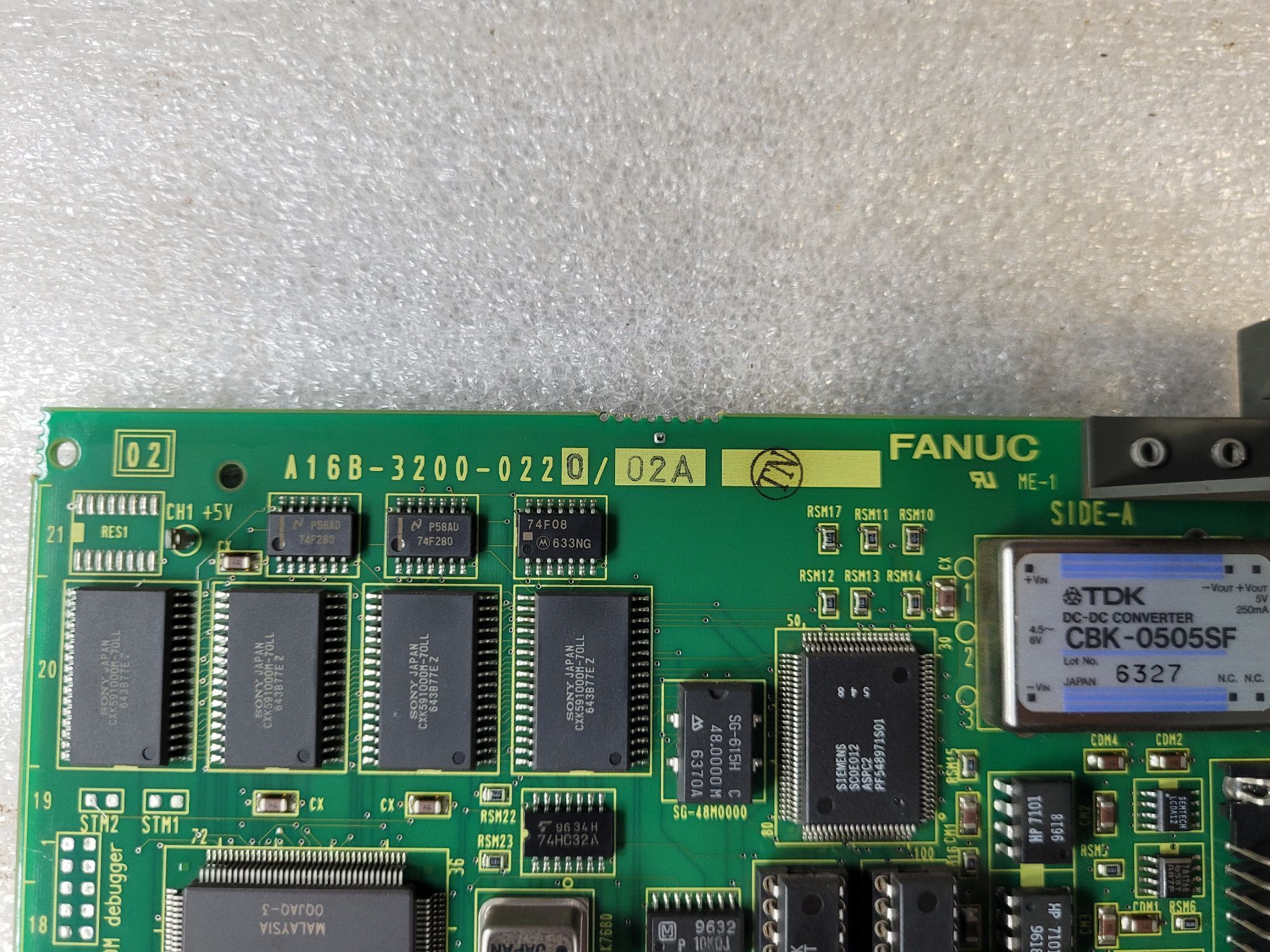 FANUC A16B-3200-0220 /02A PCB - Profibus Interface USED 4