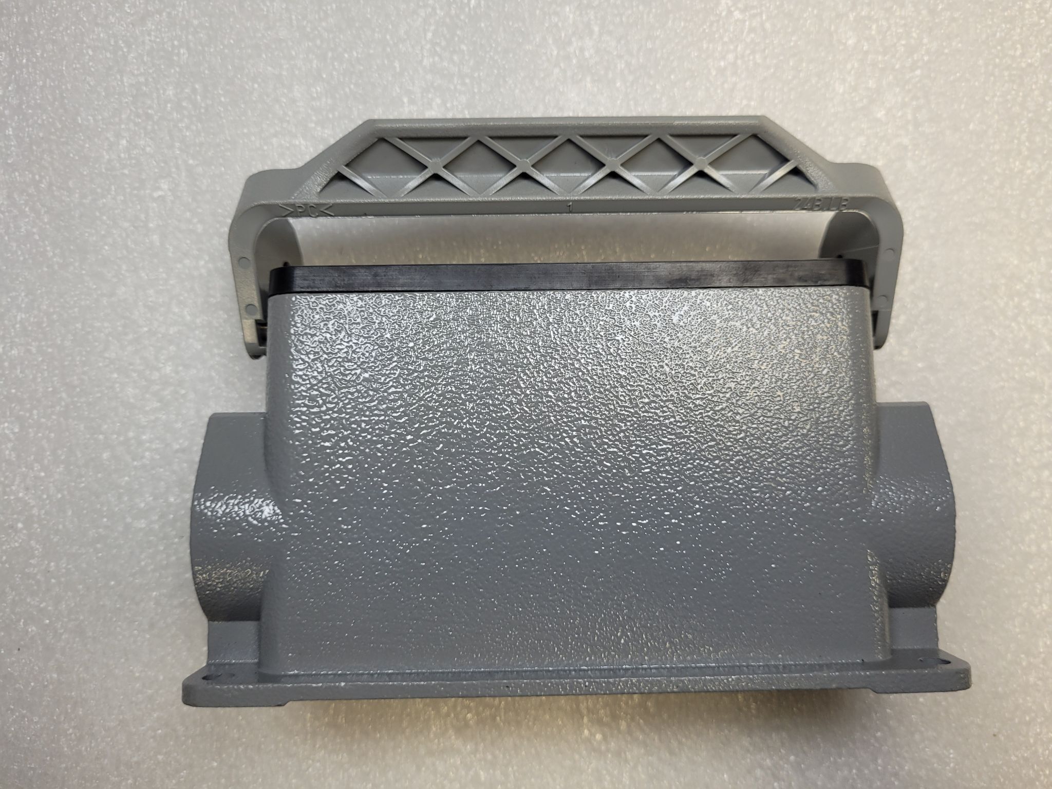 HARTING Han-24B-asg2-LB-M32 Heavy Duty Connector Hood Dual M32 Entry NEW 1