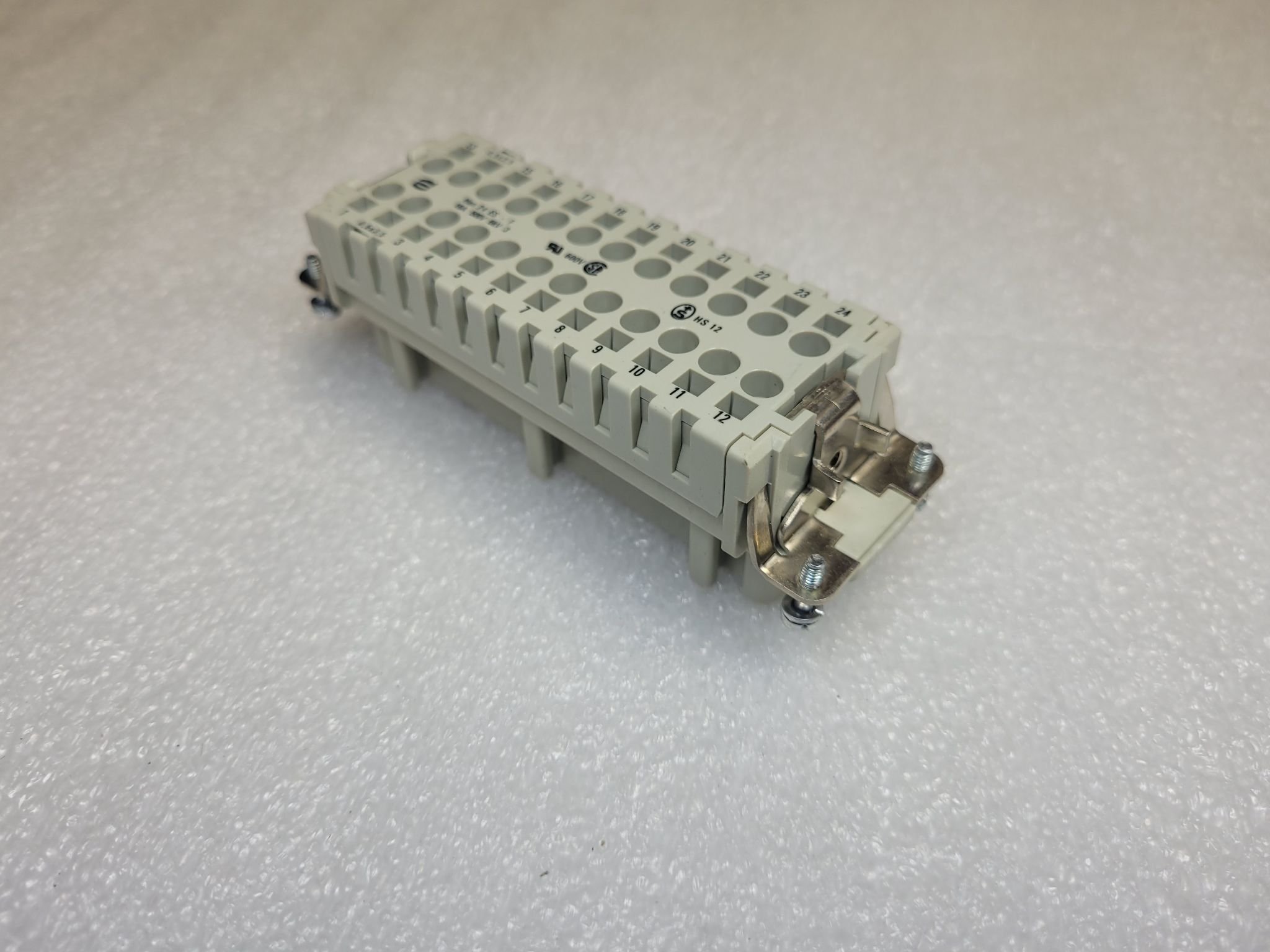 HARTING HAN-24ES-BU Connector Insert Female 24-Position NEW 1