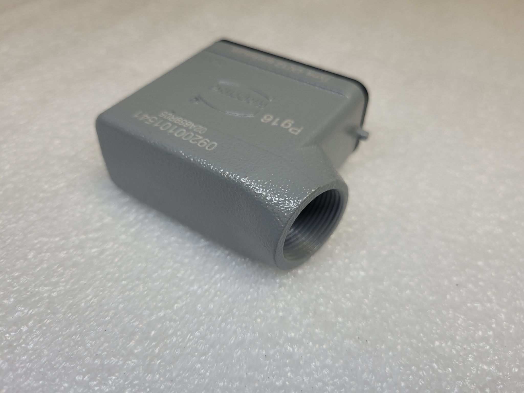 HARTING HAN-10A-GS-16 Heavy Duty Connector Hood Side Entry PG16 NEW 4