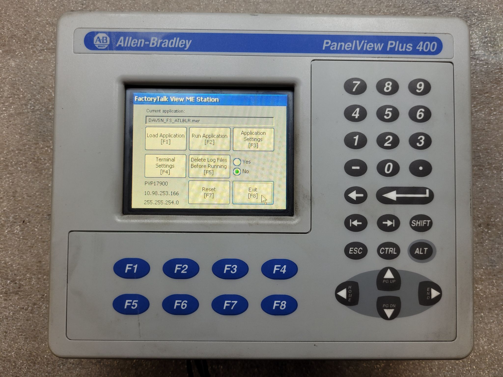 ALLEN BRADLEY 2711PC-B4C20D8 PanelView Plus 6 3.5" HMI USED 0