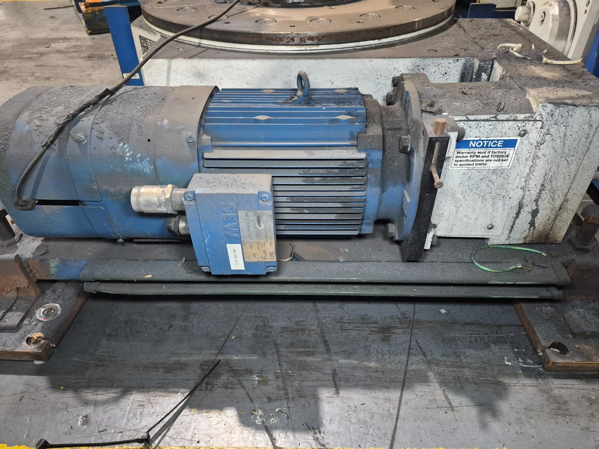 WEISS CR700CAA Heavy-Duty Rotary Indexing Table USED 2