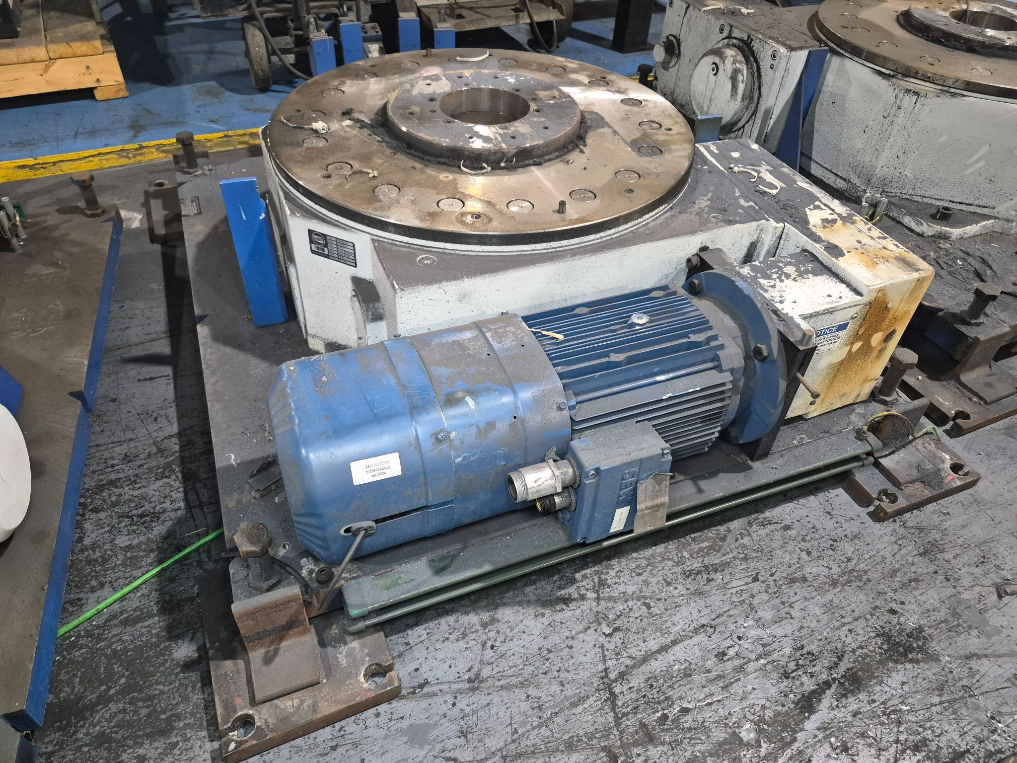 WEISS CR700CAA Heavy-Duty Rotary Indexing Table USED 2
