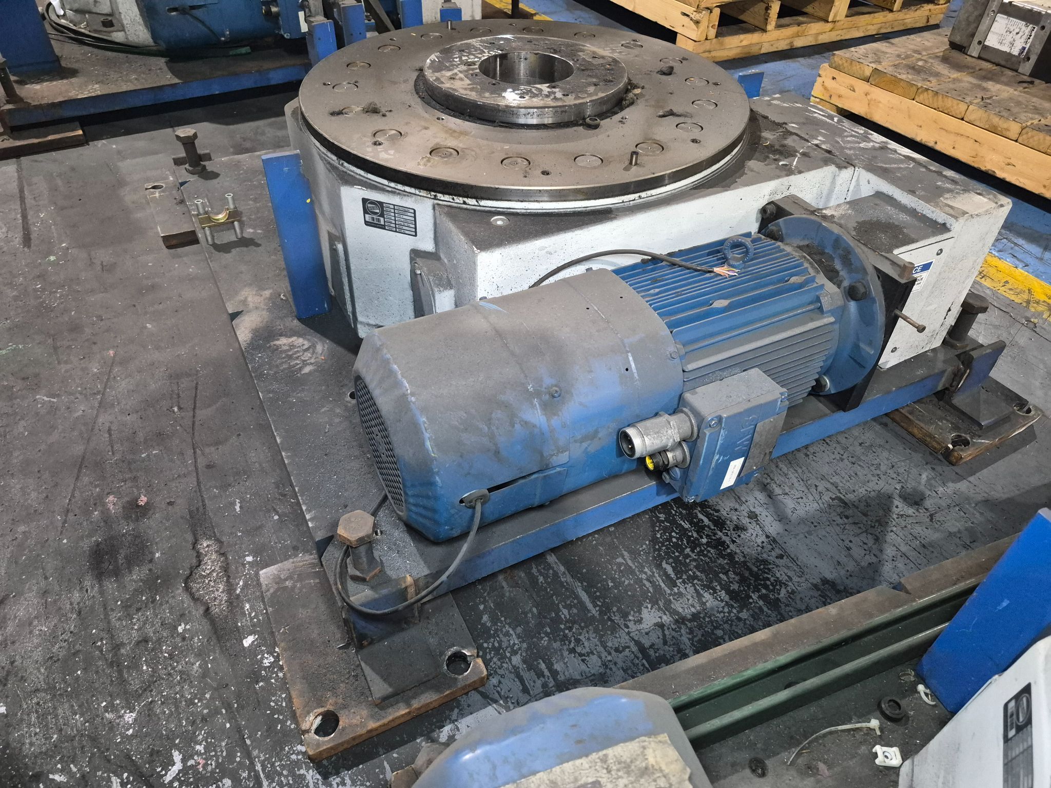 WEISS CR700CAA Heavy-Duty Rotary Indexing Table USED 1