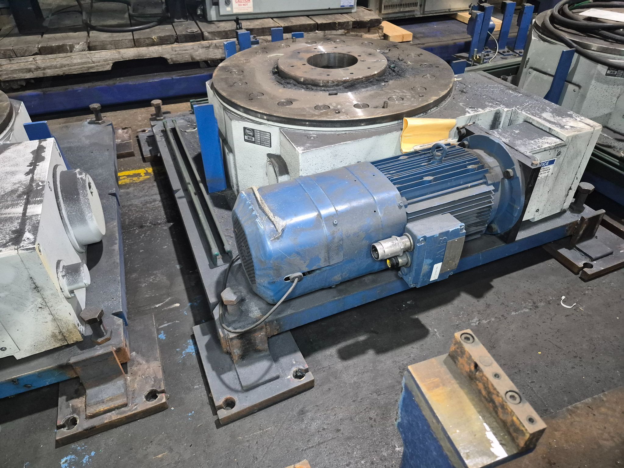 WEISS CR700CAA Heavy-Duty Rotary Indexing Table USED 1