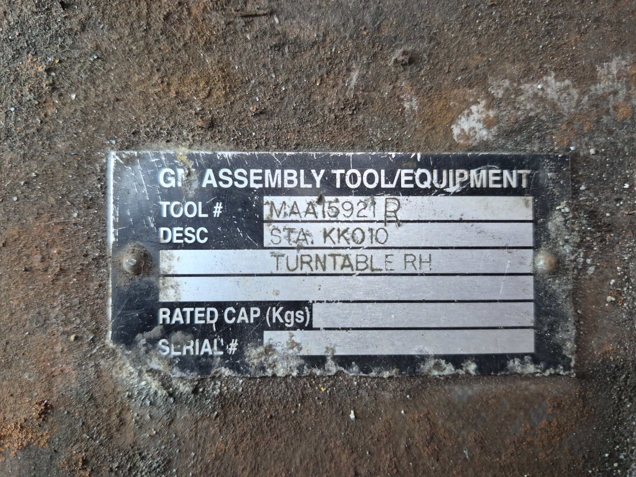 WEISS CR1000CAA Heavy-Duty Rotary Indexing Ring USED 4