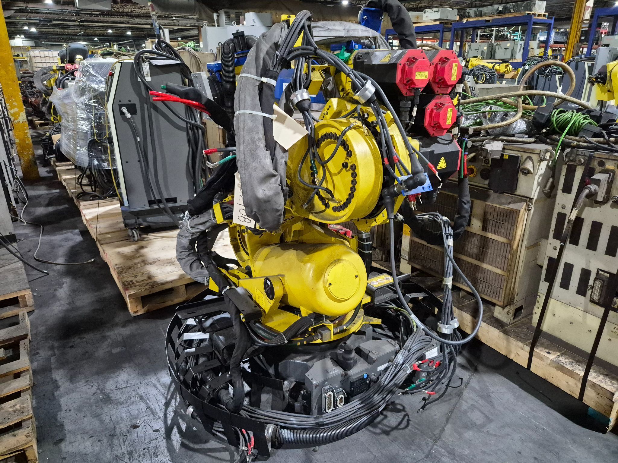 FANUC R-2000iB/210F Complete w/ R-30iA Controls USED 4