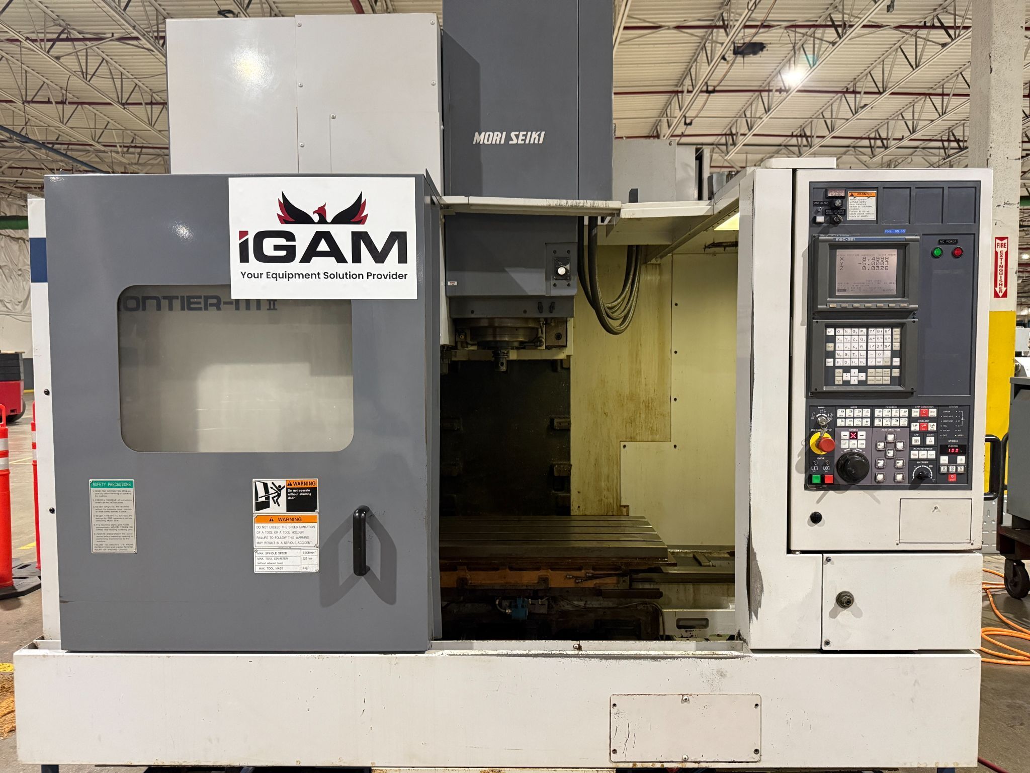 1997 MORI SEIKI FRONTIER M2 VERTICAL MACHINING CENTER - USED 0