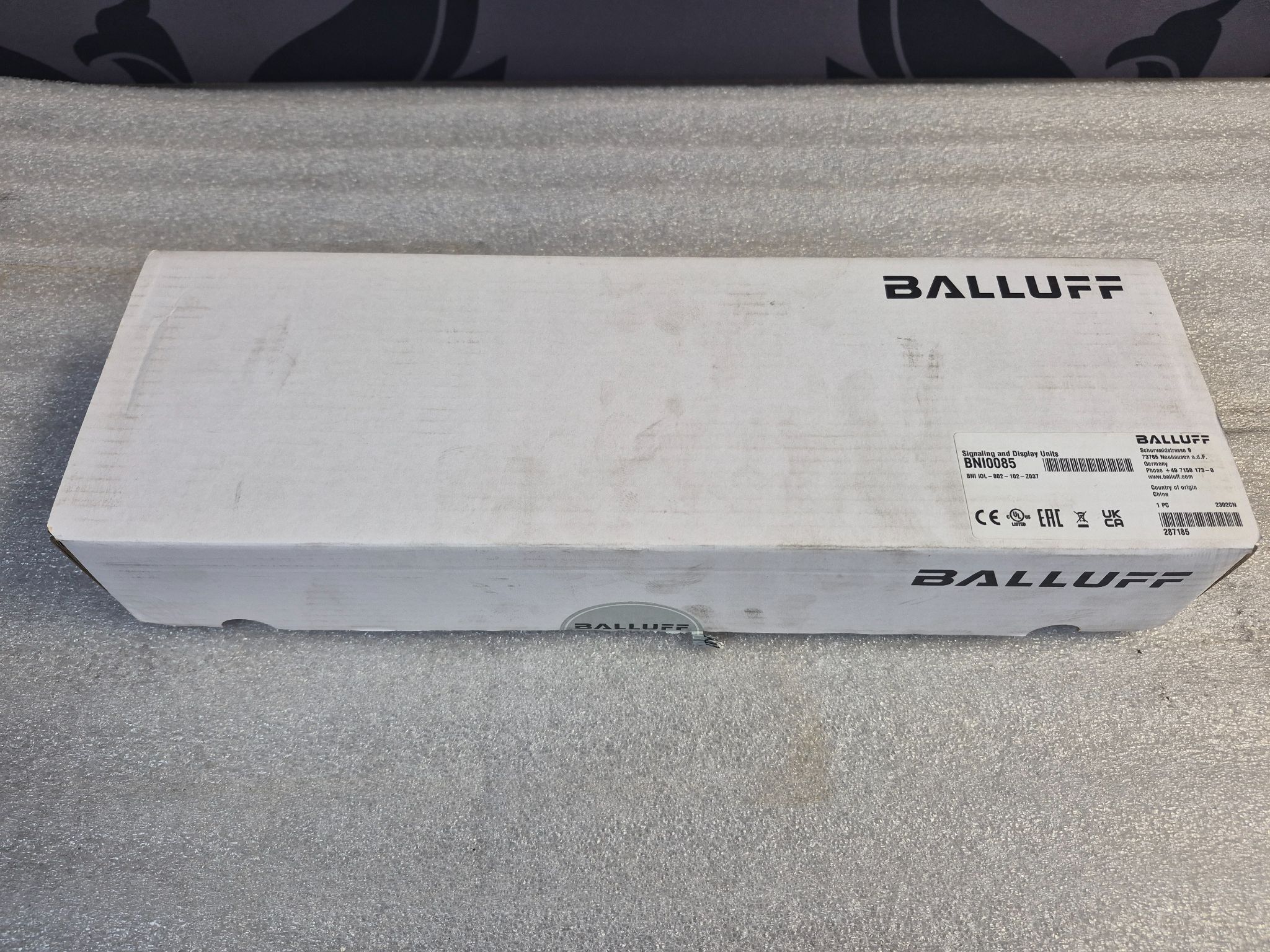 BALLUFF BNI IOL-802-102-Z037 Smart LED Signal Tower w/ Buzzer BNI0085 NEW 0