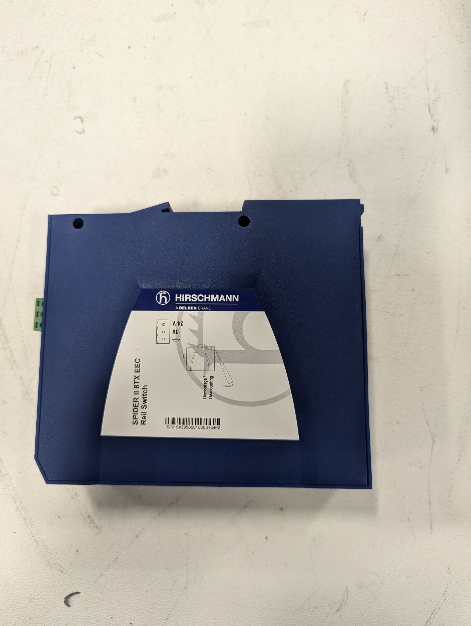 HIRSCHMANN SPIDER II 8TX EEC LIMIT SWITCH; USED 0