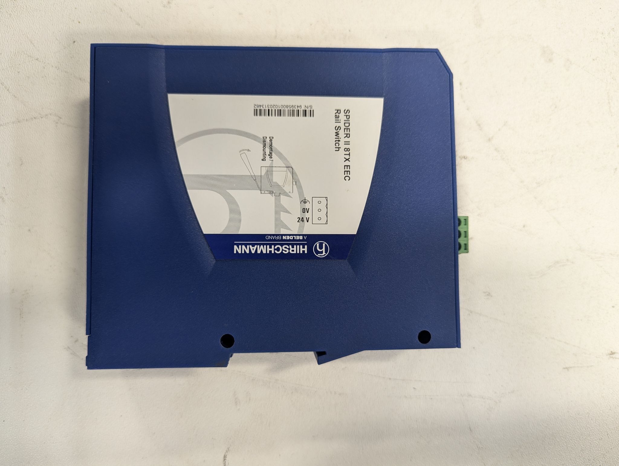 HIRSCHMANN SPIDER II 8TX EEC LIMIT SWITCH; USED 1