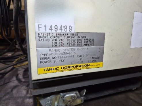 FANUC R-2000iB/210F Complete w/ R-30iA Controls USED 18