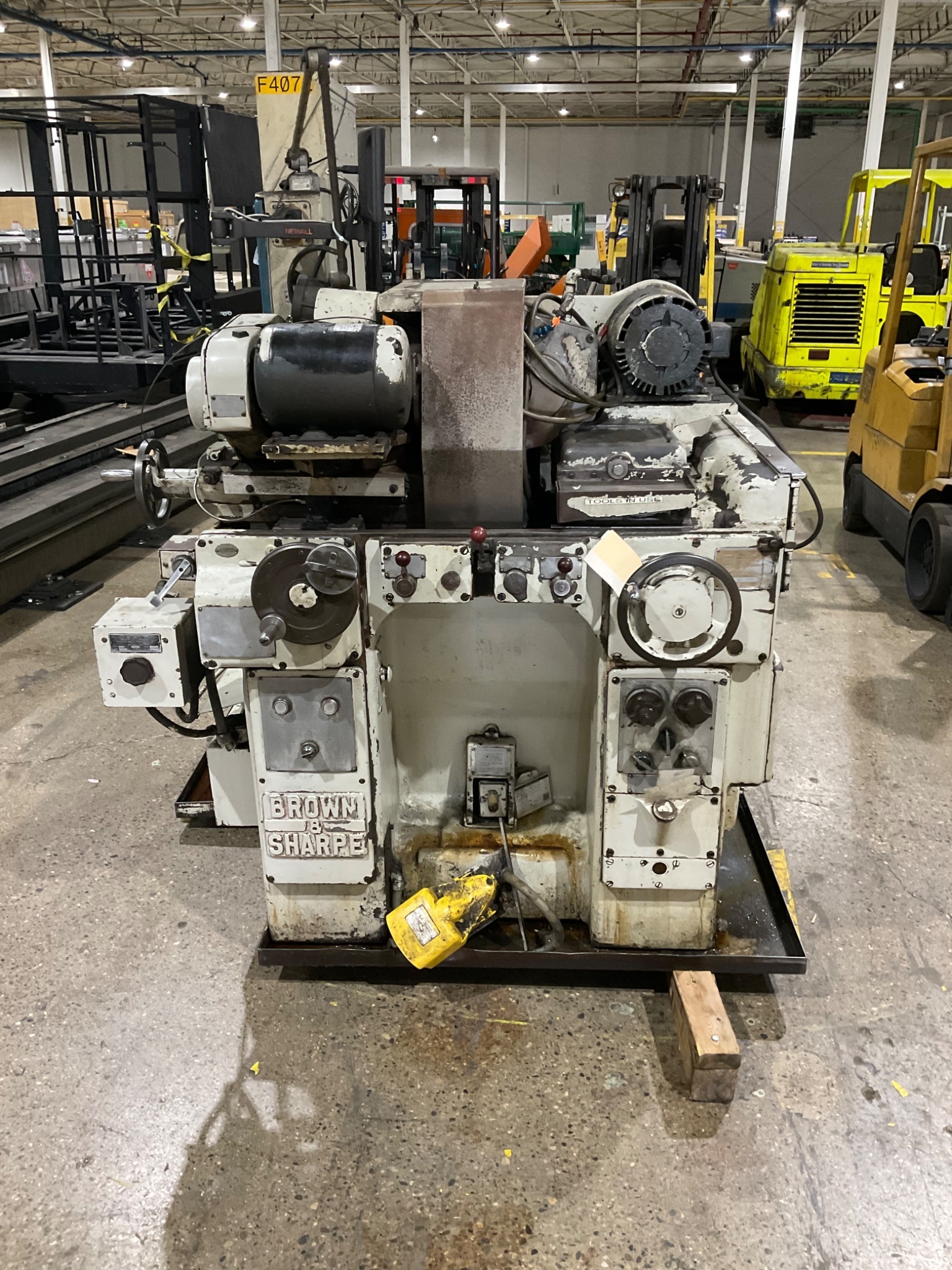 BROWN & SHARPE ROTARY SURFACE GRINDER W/ NEUTROL USED 0