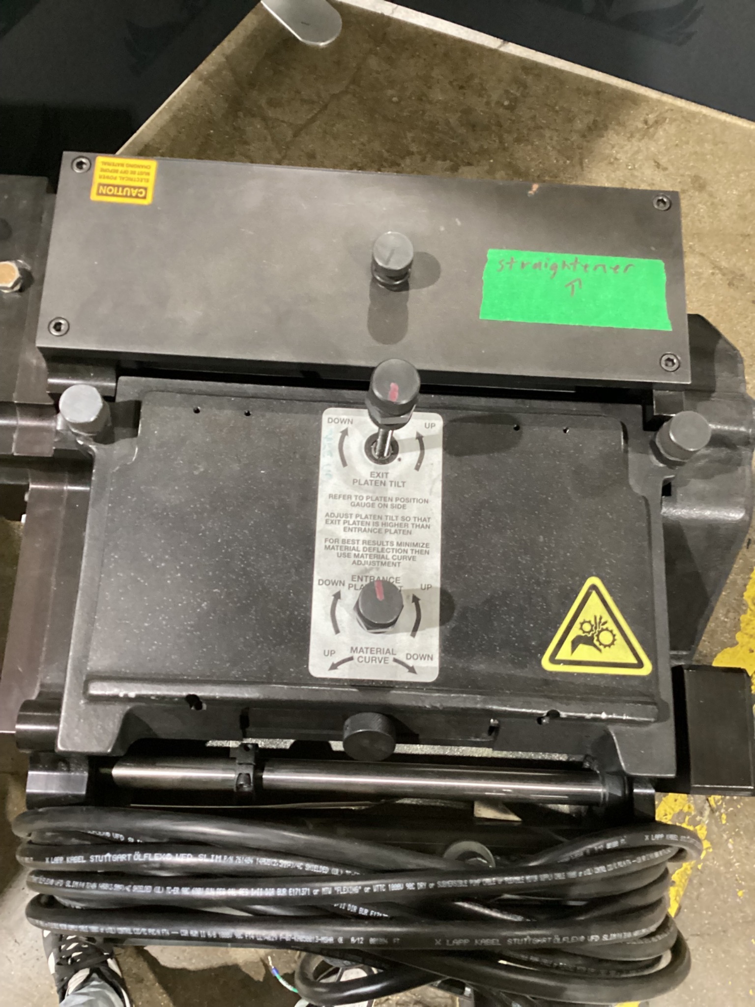 RAPID AIR SBX12 0.004" - 0.060" Sheet and Strip Straightener USED 4
