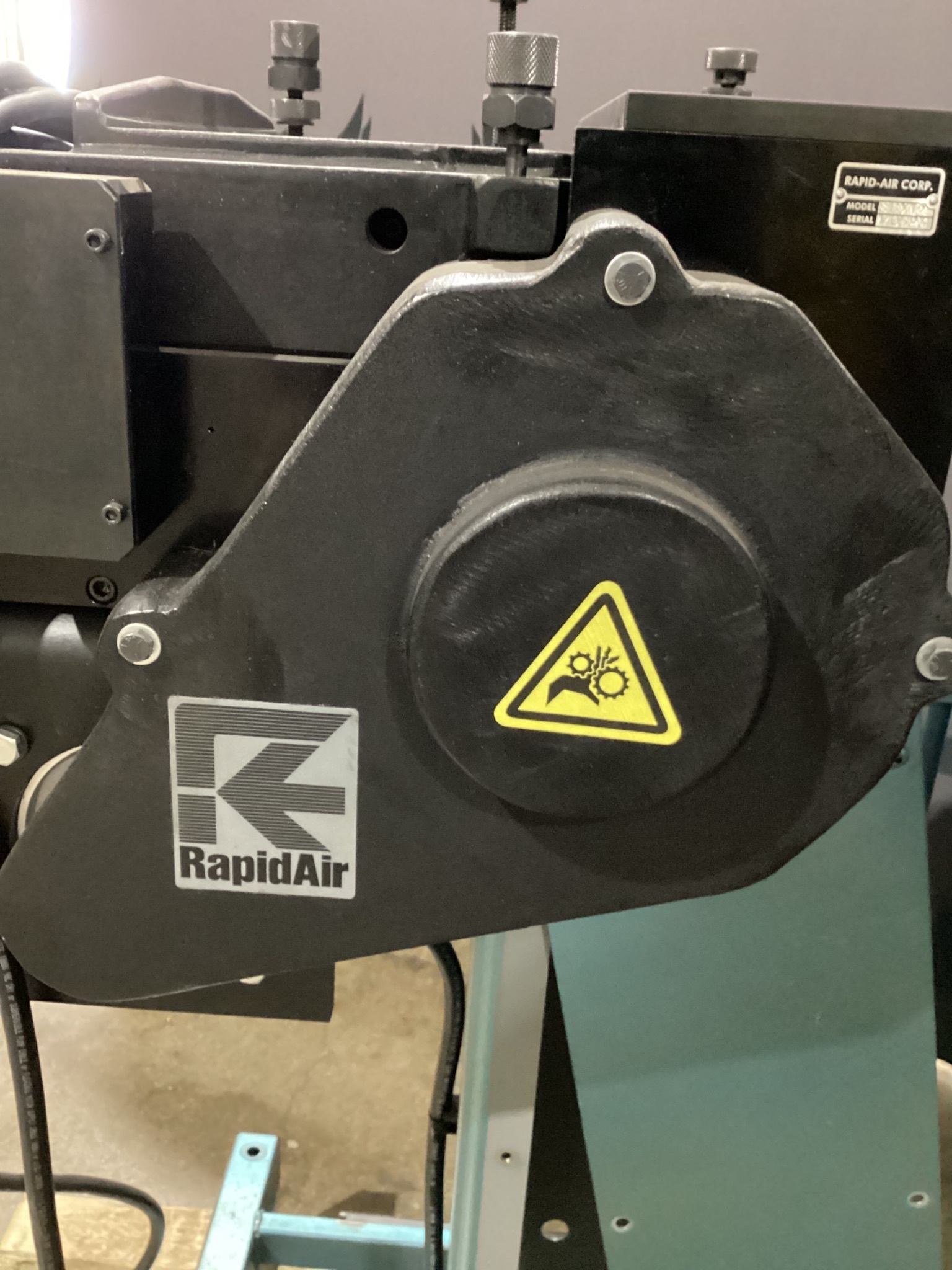 RAPID AIR SBX12 0.004" - 0.060" Sheet and Strip Straightener USED 9