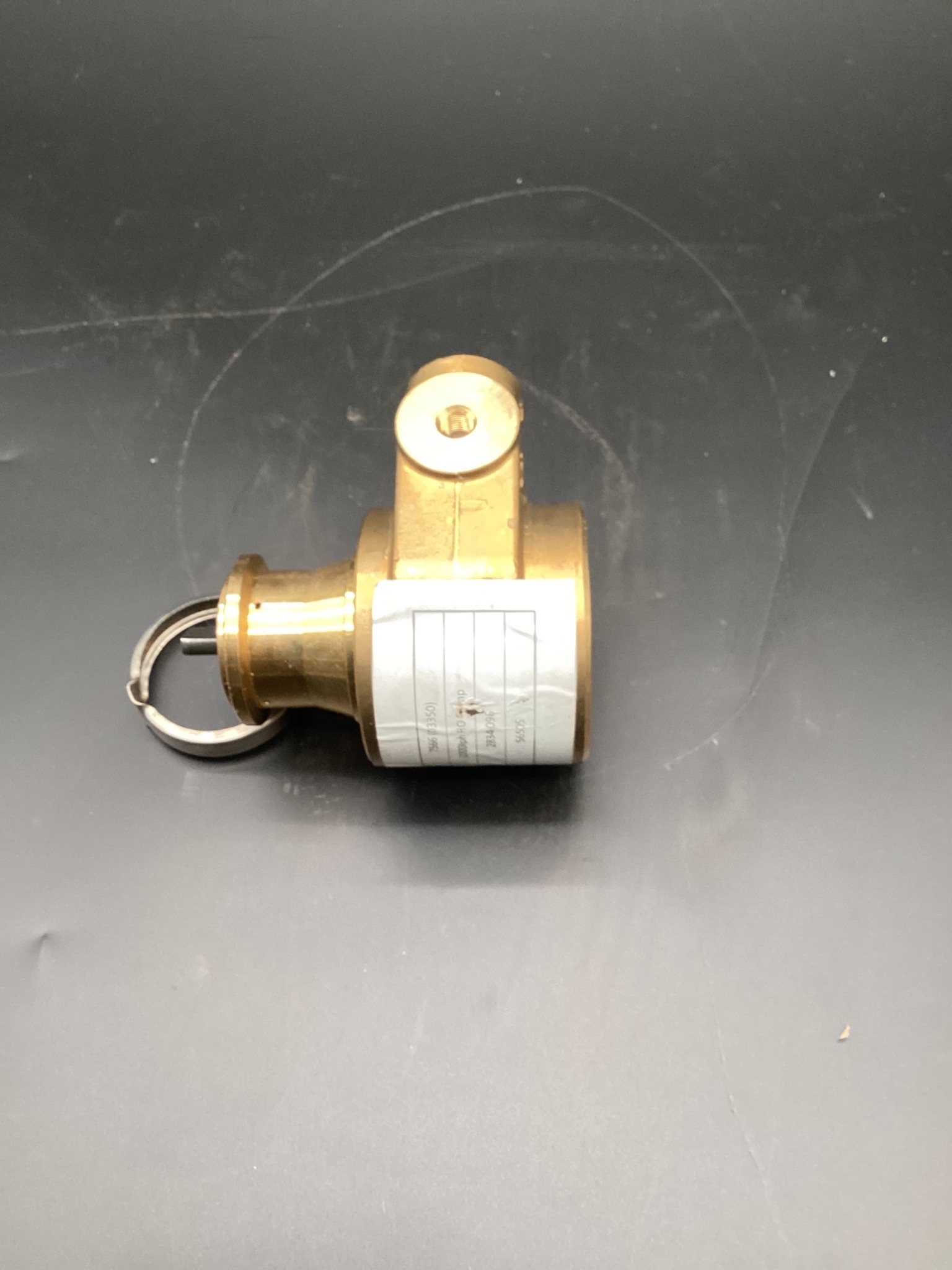 FLUID-O-TECH 2H70B ROTARY VANE PUMP BRASS 1/2" NPT USED 1