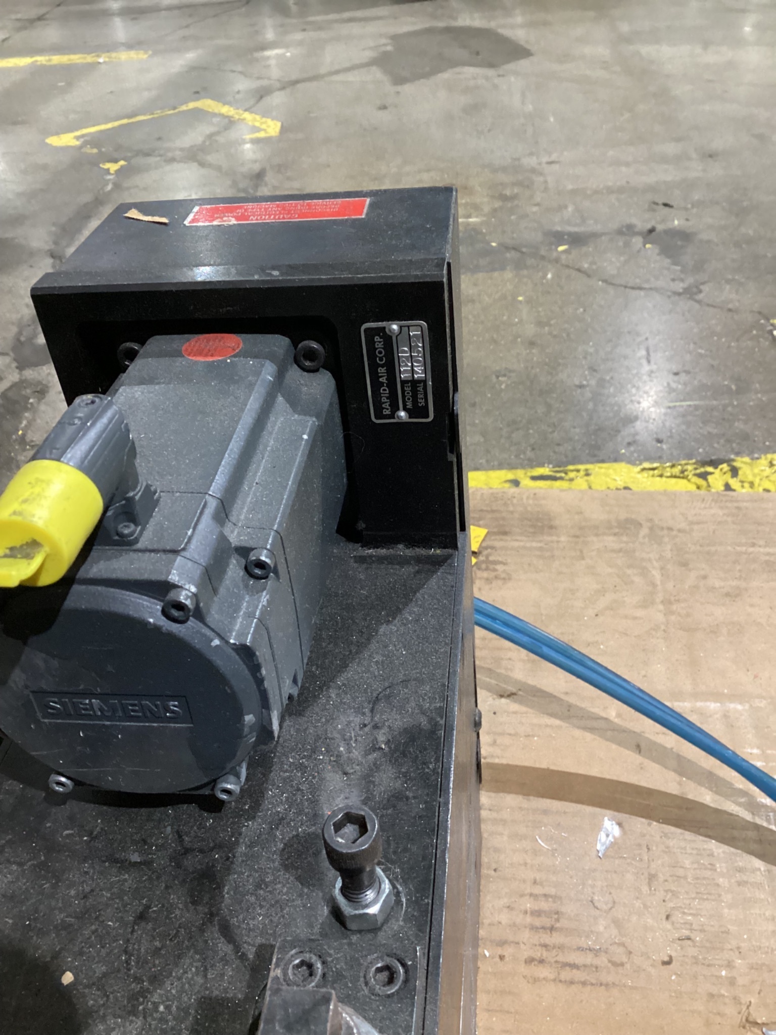 RAPID AIR 112D 8" Coil Feeder Max 0.085" USED - AS-IS 8