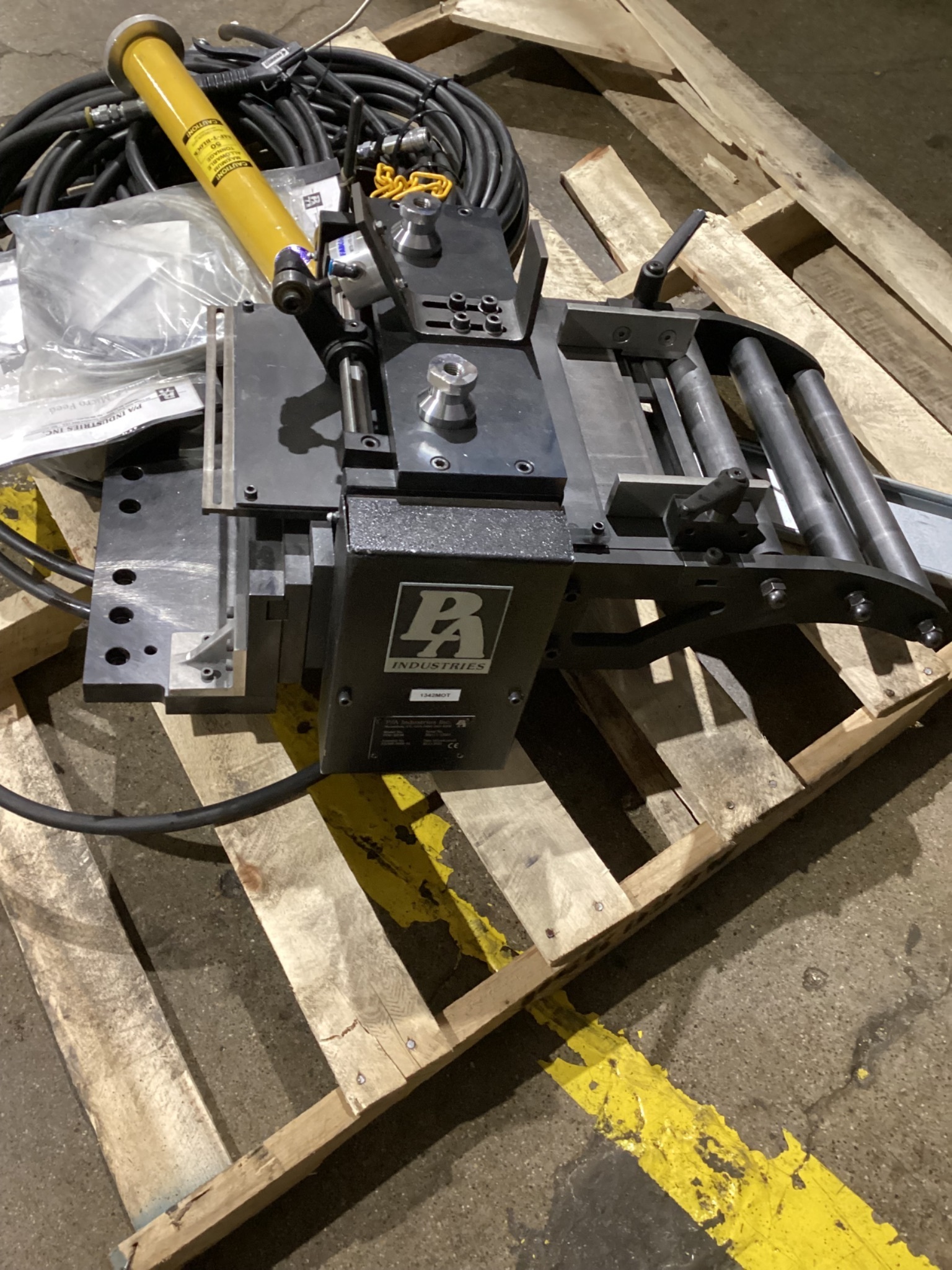 P/A INDUSTRIES PPR-220M Coil Feeder USED - AS-IS 0