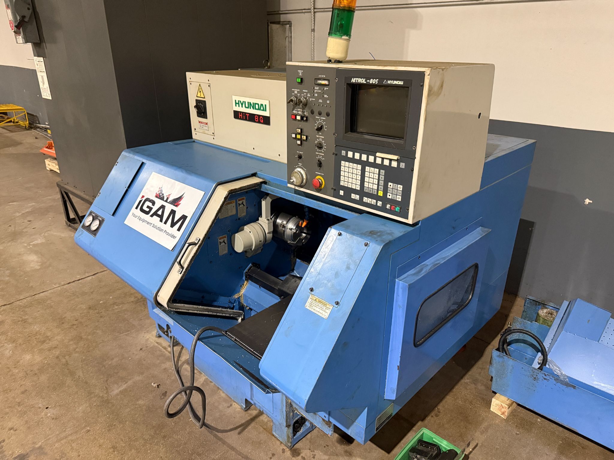 1996 HYUNDAI HIT-8G CNC LATHE - USED 6