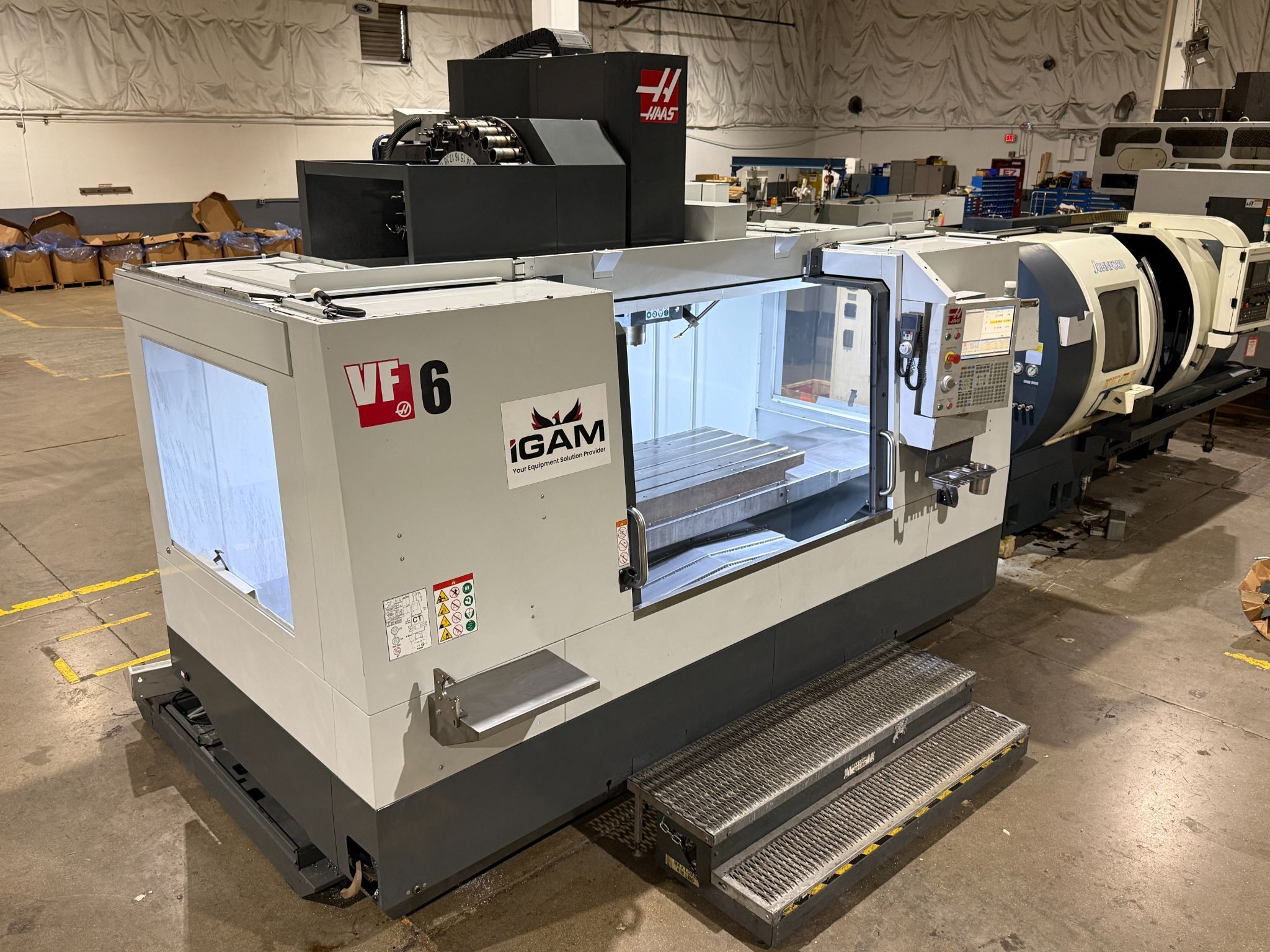 2019 HAAS VF-6/40 CNC VERTICAL MACHINING CENTER - USED 1