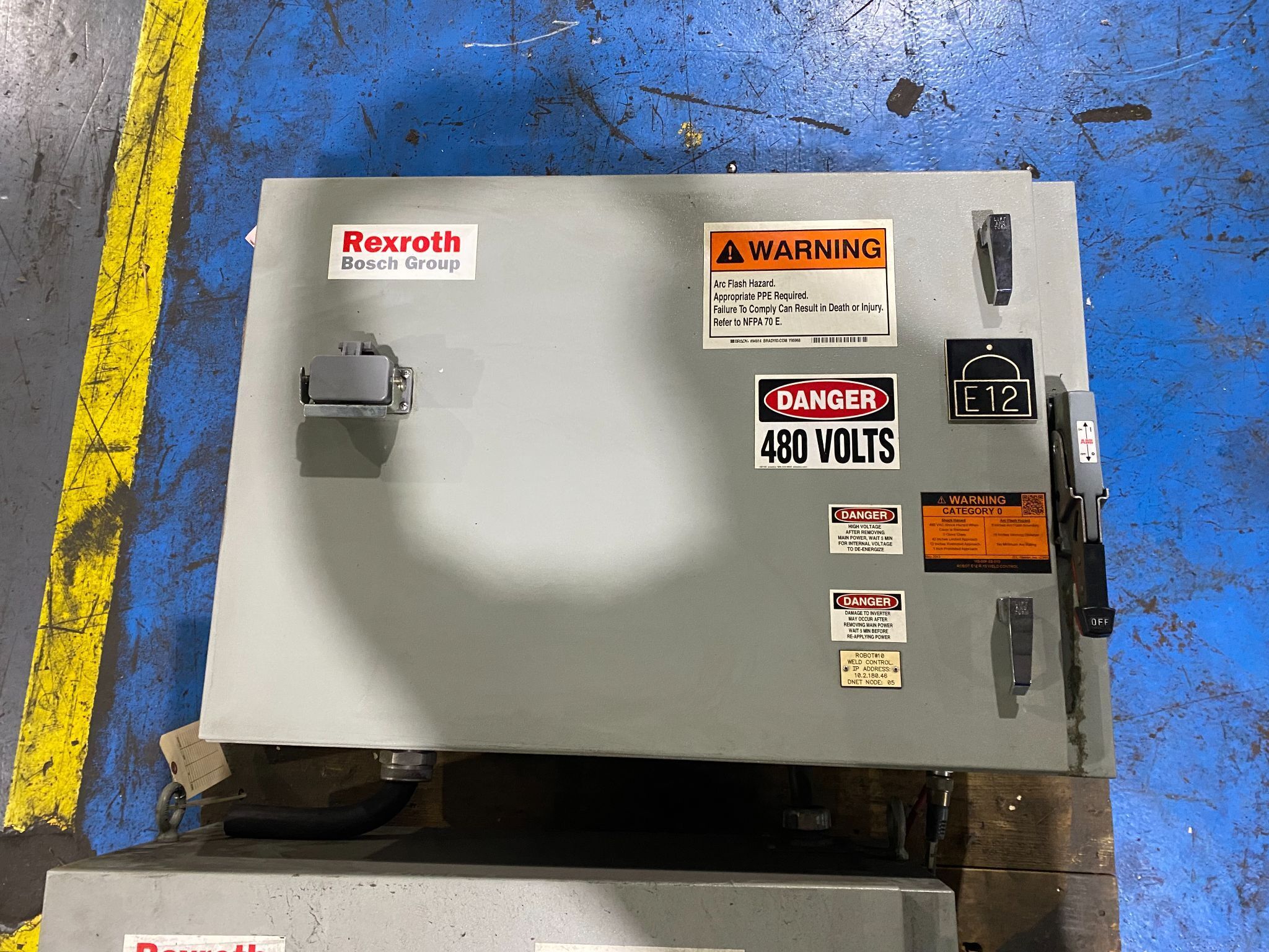 BOSCH REXROTH - R985002563 Weld Controller PARTS ONLY 0