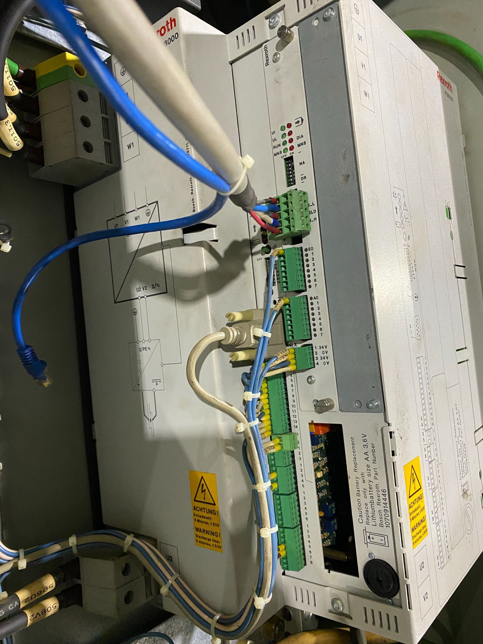 BOSCH REXROTH - R985002563 Weld Controller PARTS ONLY 4