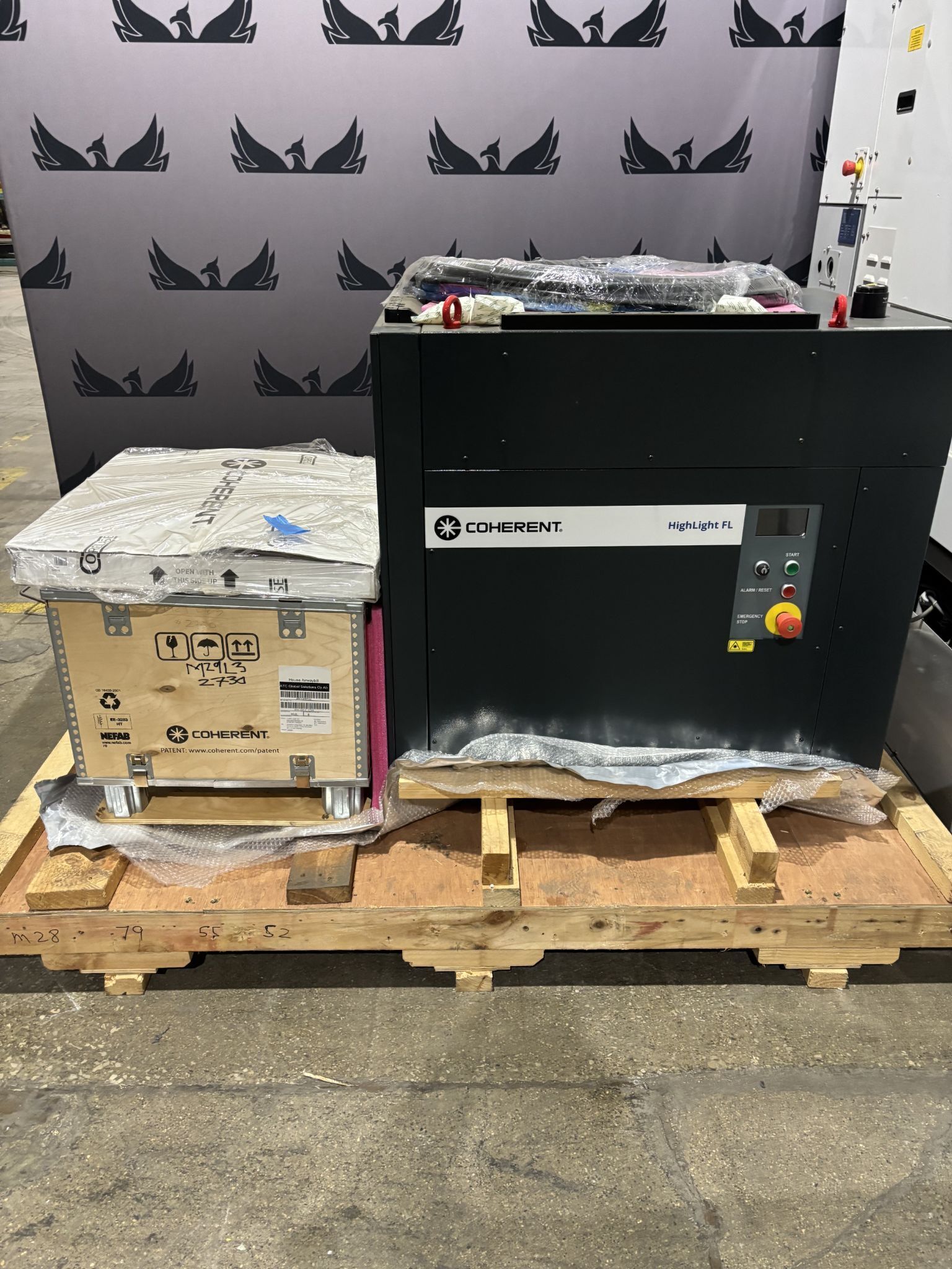 BUSBAR LASER WELD SYSTEM W/ COHERENT HIGHLIGHT FL2000 LASER MULTI‑COMPONENT INTEGRATED CELL; NEW 7