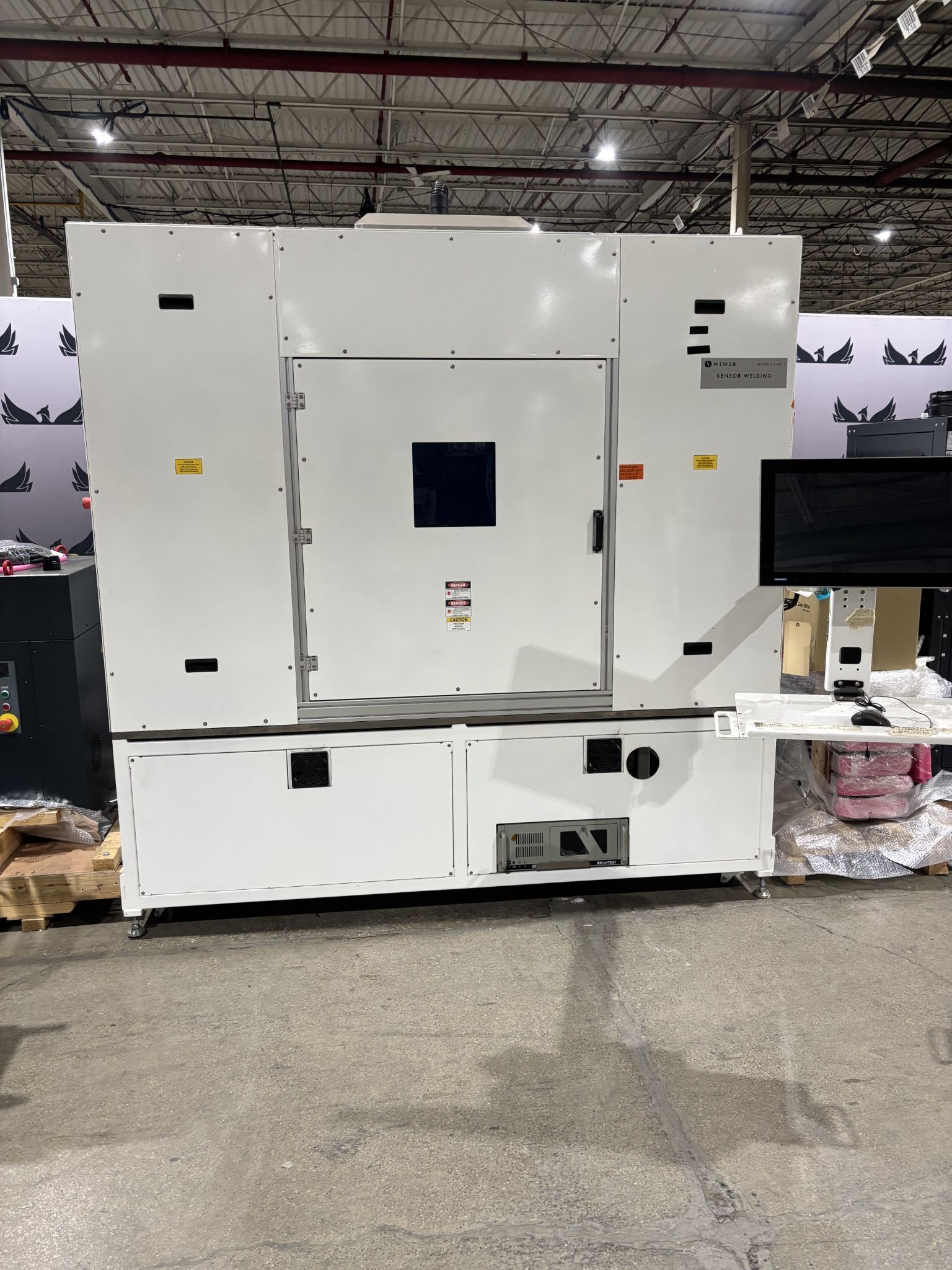 BUSBAR LASER WELD SYSTEM W/ COHERENT HIGHLIGHT FL2000 LASER MULTI‑COMPONENT INTEGRATED CELL; NEW 5