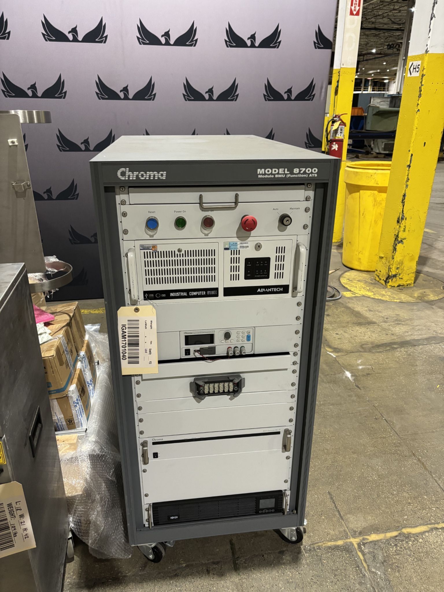 BUSBAR LASER WELD SYSTEM W/ COHERENT HIGHLIGHT FL2000 LASER MULTI‑COMPONENT INTEGRATED CELL; NEW 8