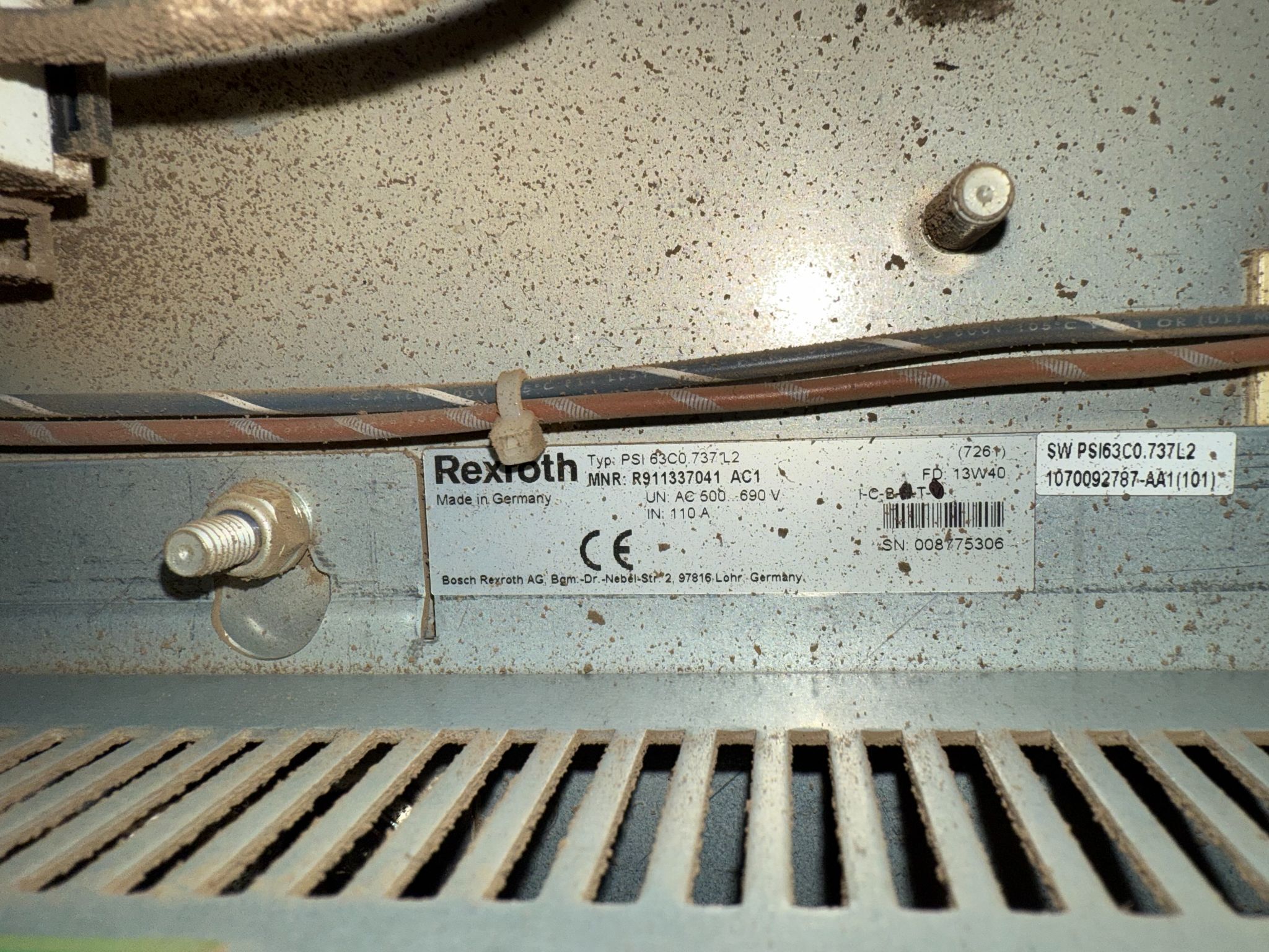 BOSCH REXROTH R987411618 Ethernet Weld Controller PARTS ONLY 4