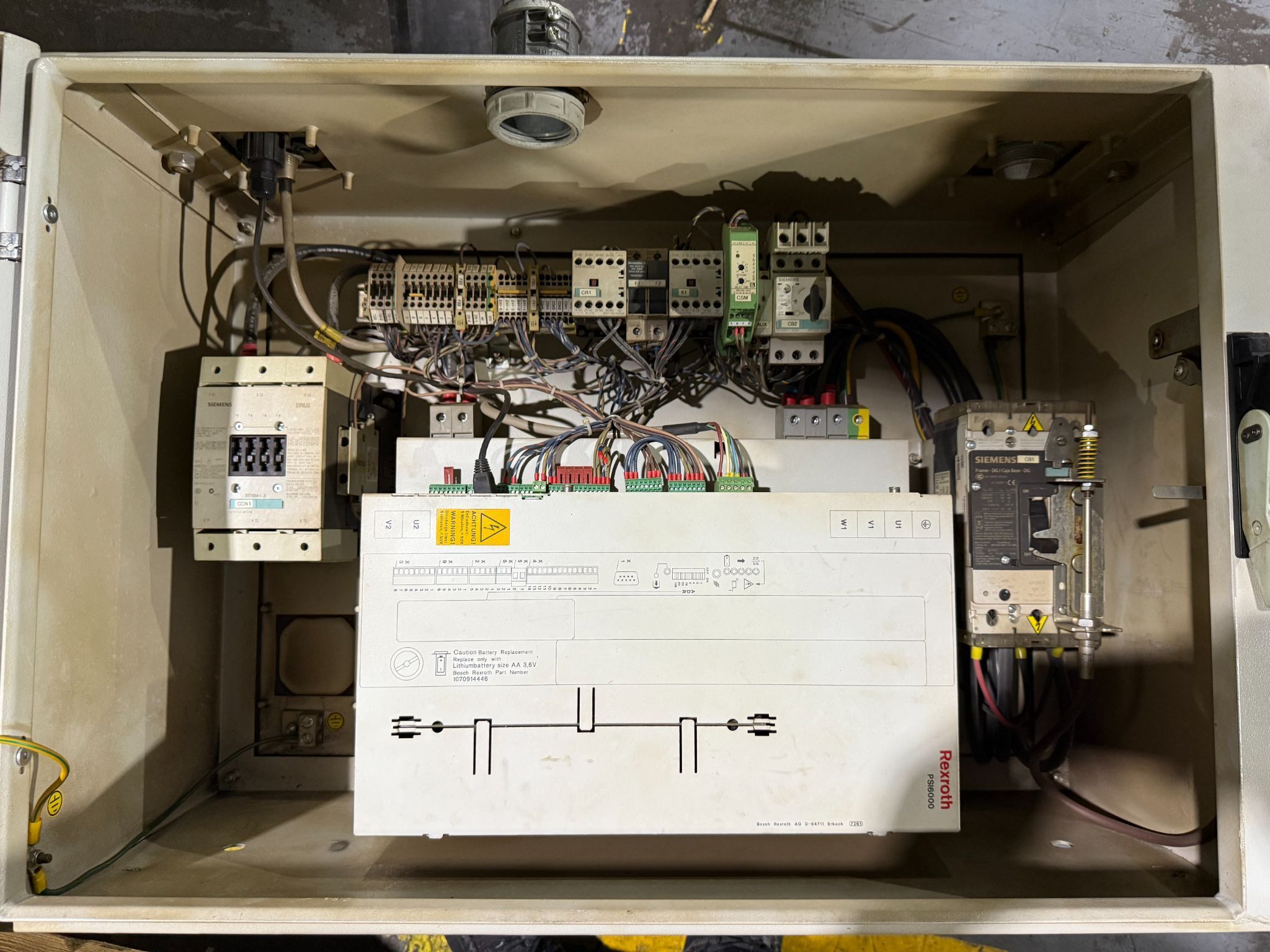 BOSCH REXROTH 307456 DeviceNet Weld Controller PARTS ONLY 3