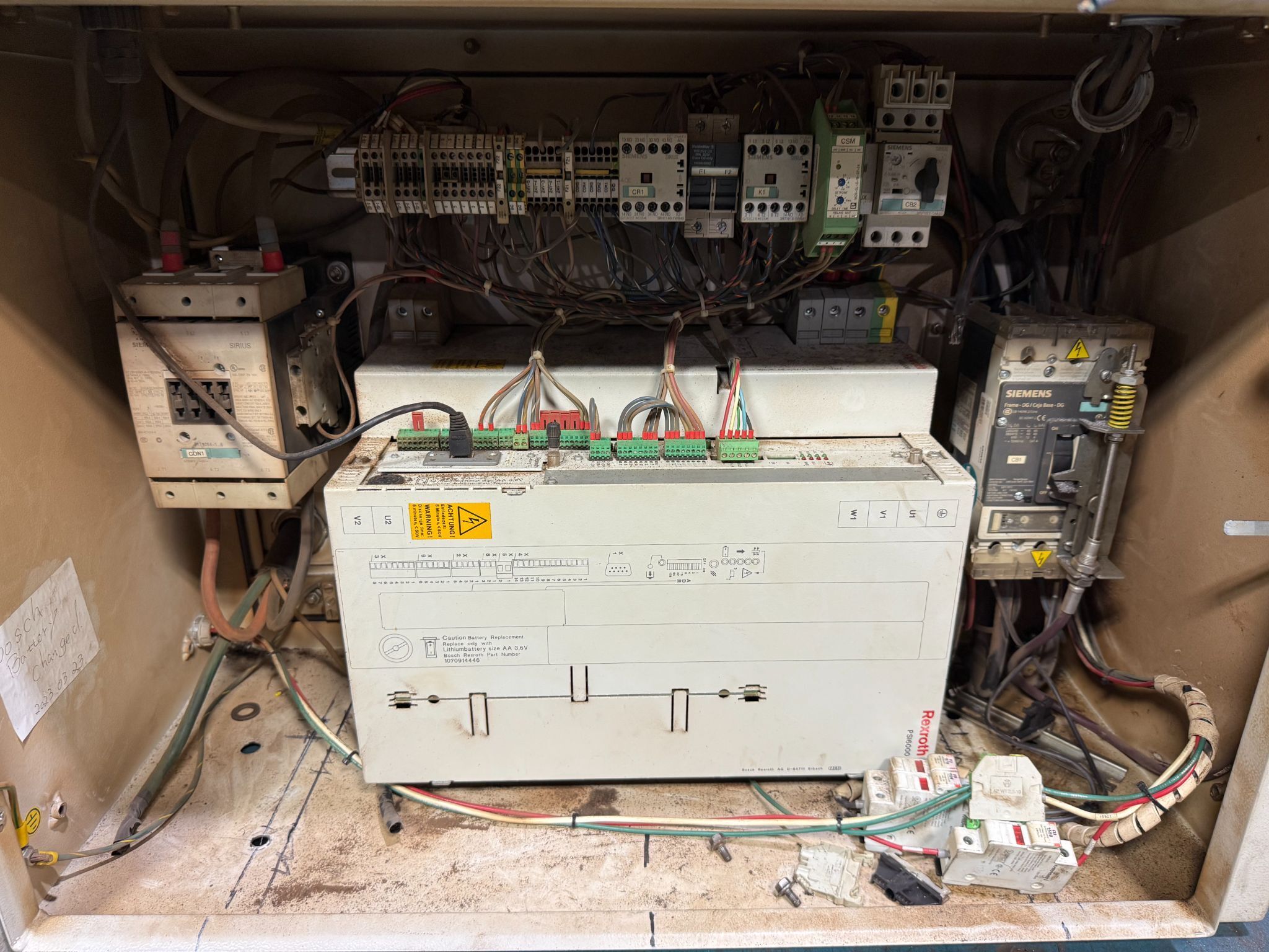 BOSCH REXROTH 286195 DeviceNet Weld Controller PARTS ONLY 3