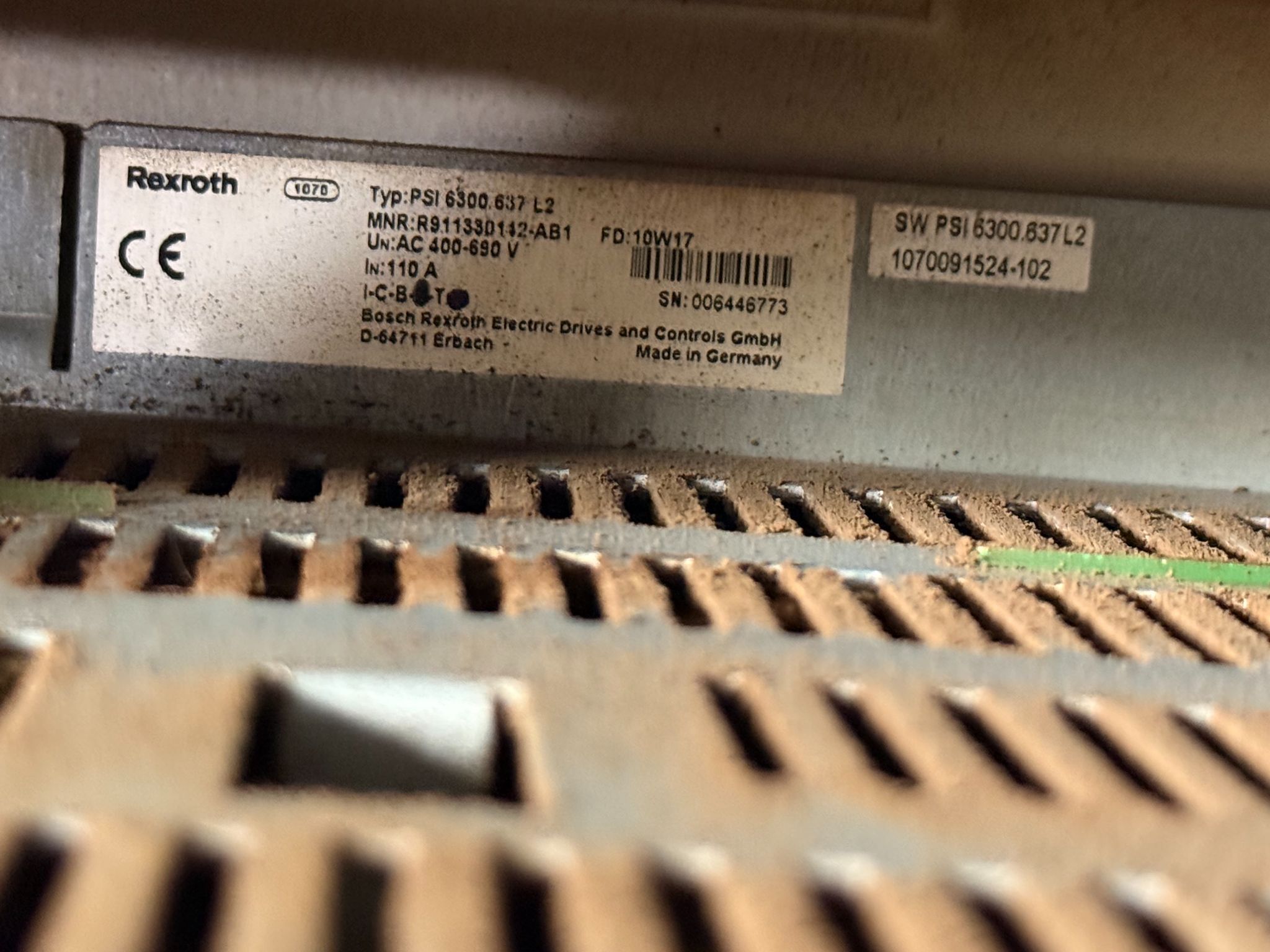 BOSCH REXROTH 286195 DeviceNet Weld Controller PARTS ONLY 4
