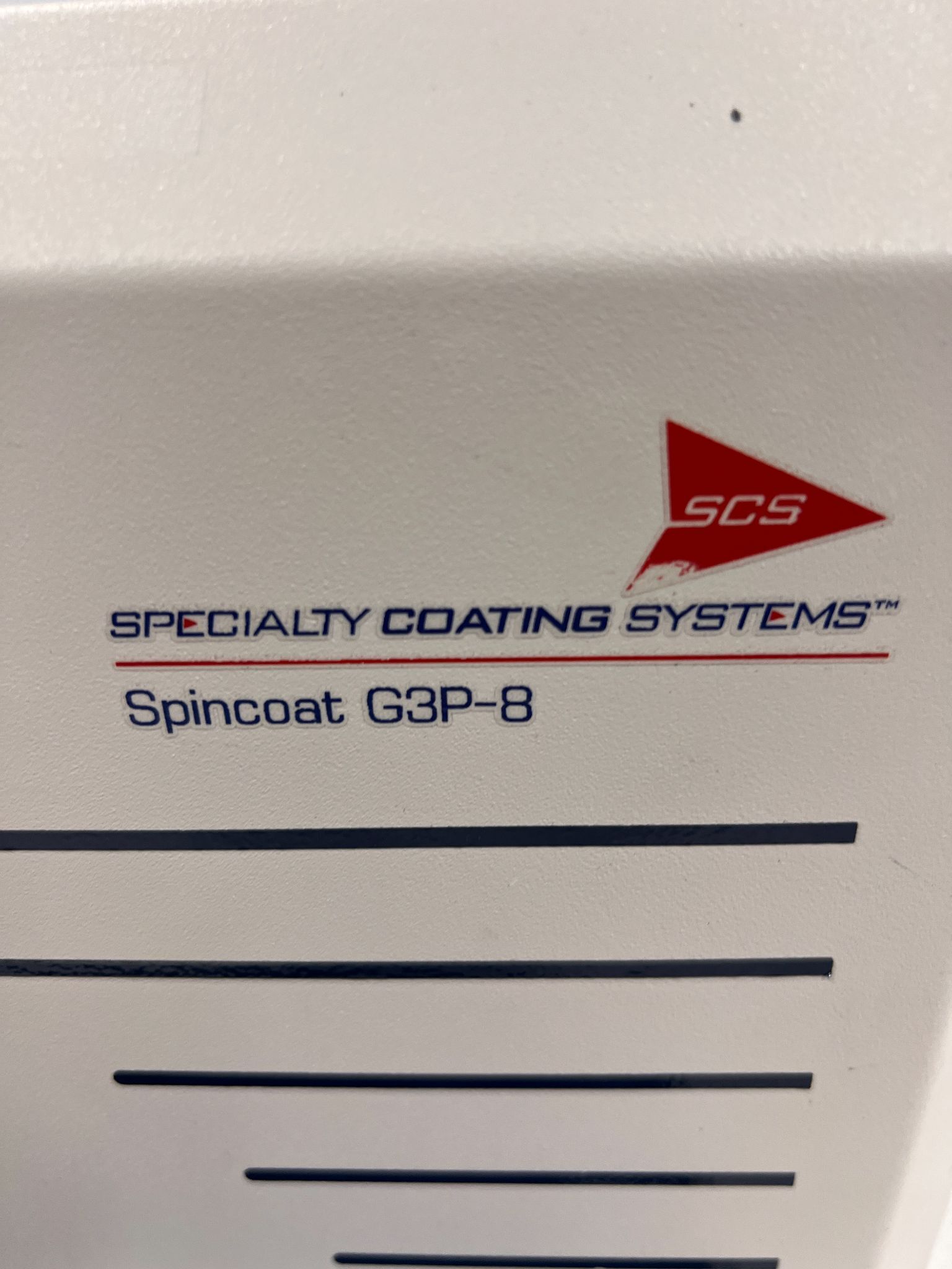 SPECIALTY COATINGS SPINCOAT G3P-8 PHOTORESIST COATER PARTS NOT WORKING 4