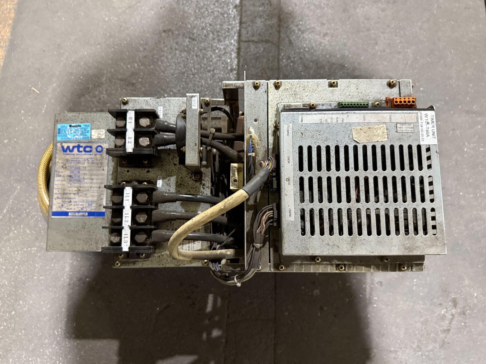 WTC WI05-I44A Welding Control Unit 575V, 3PH, 230 KVA, 400A USED 0