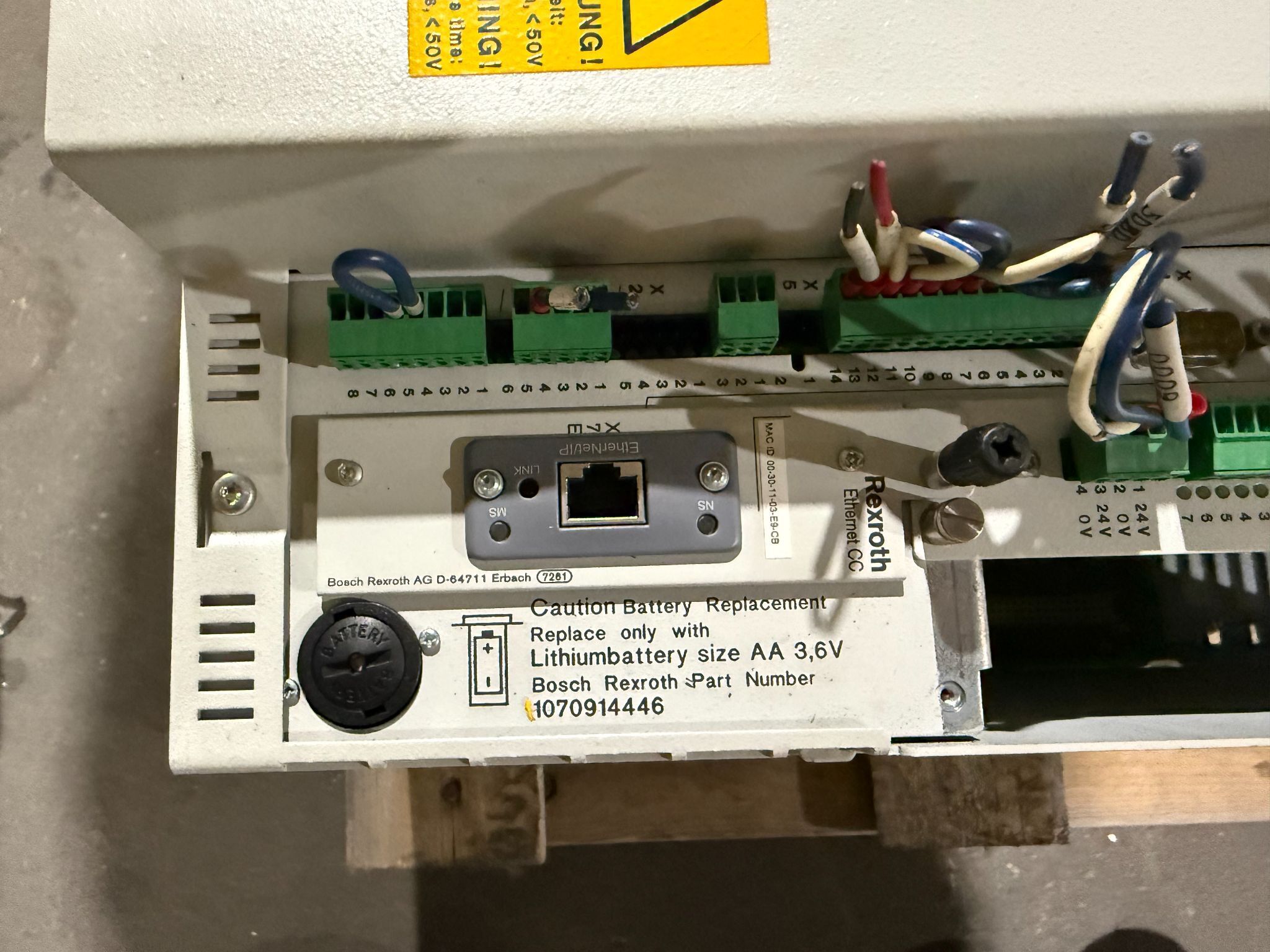 BOSCH REXROTH PSI 6300.637L1 Frequency Inverter USED **Missing Covers** 1