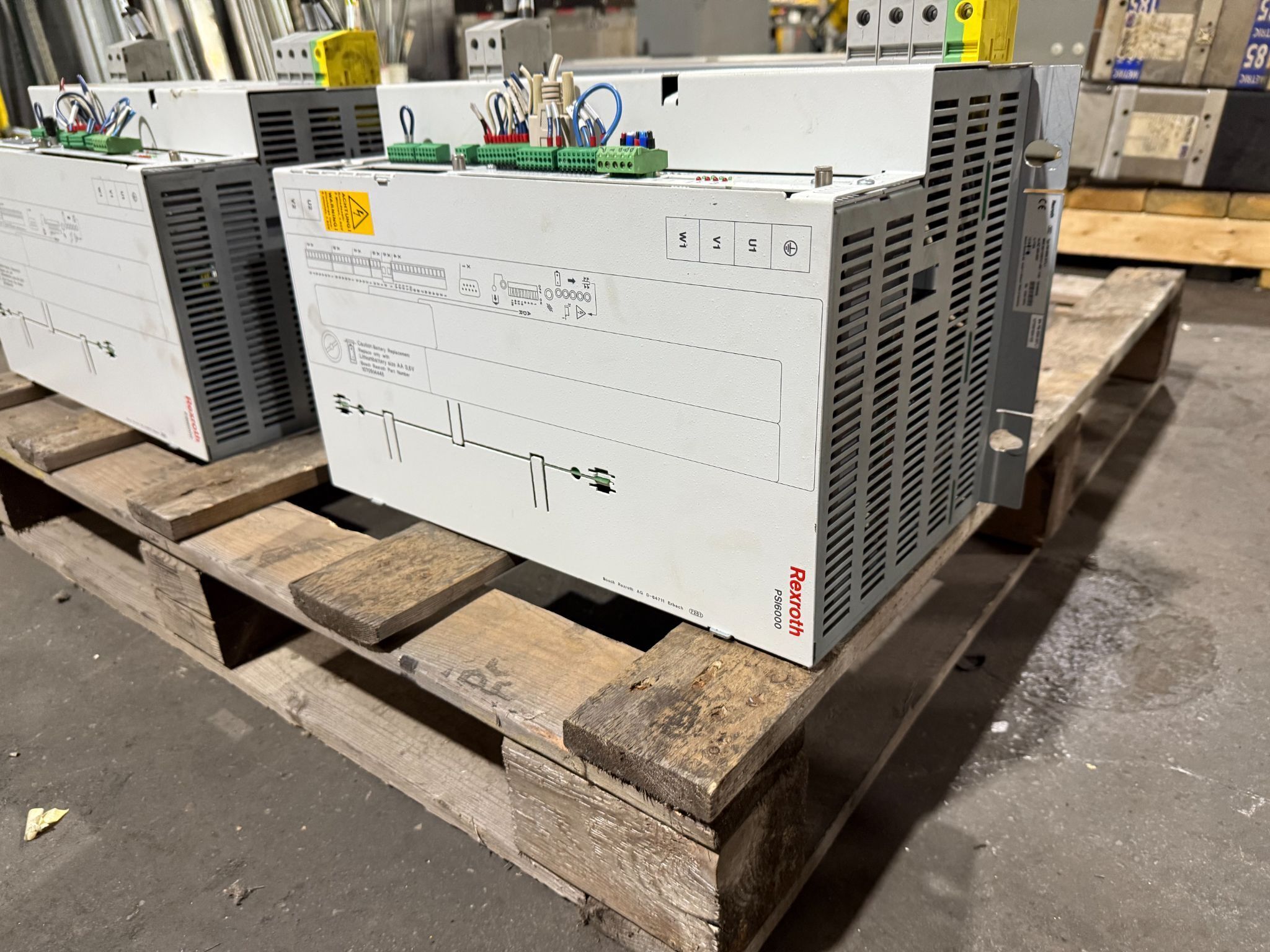 BOSCH REXROTH PSI 6300.637L1 Frequency Inverter USED **Missing Covers** 3