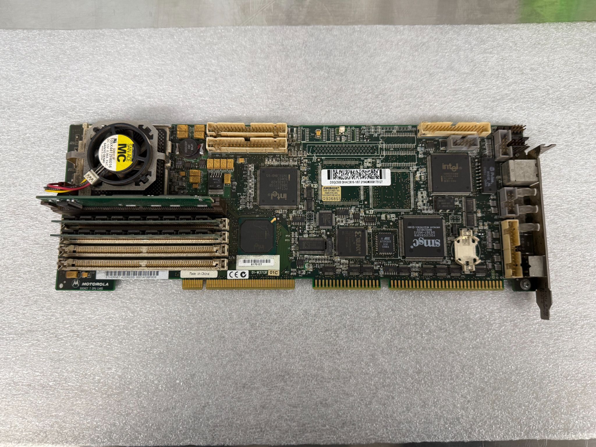 ABB DSQC500 3HAC3616-1/07 Axis PCB Control Board USED 0
