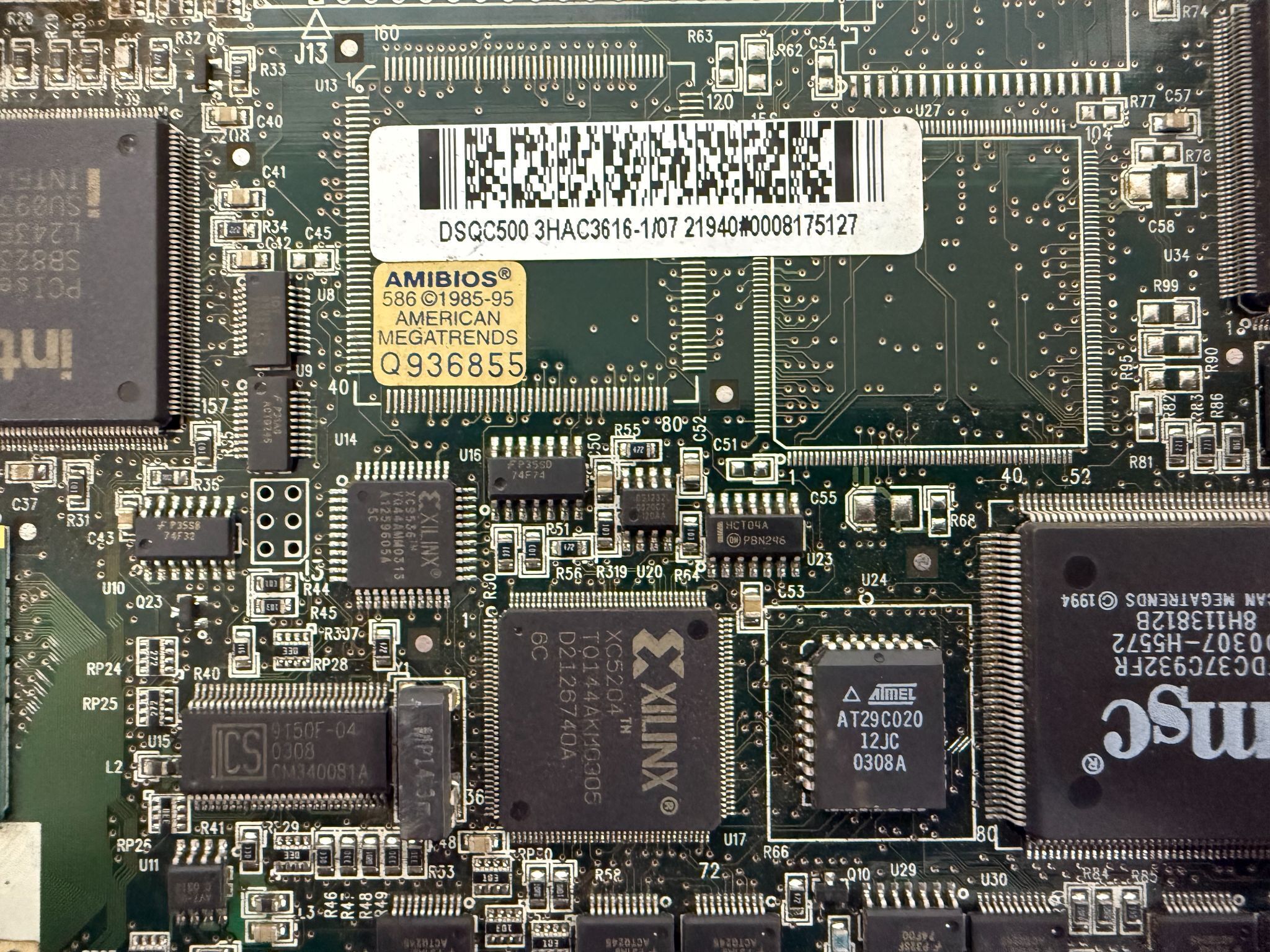 ABB DSQC500 3HAC3616-1/07 Axis PCB Control Board USED 4