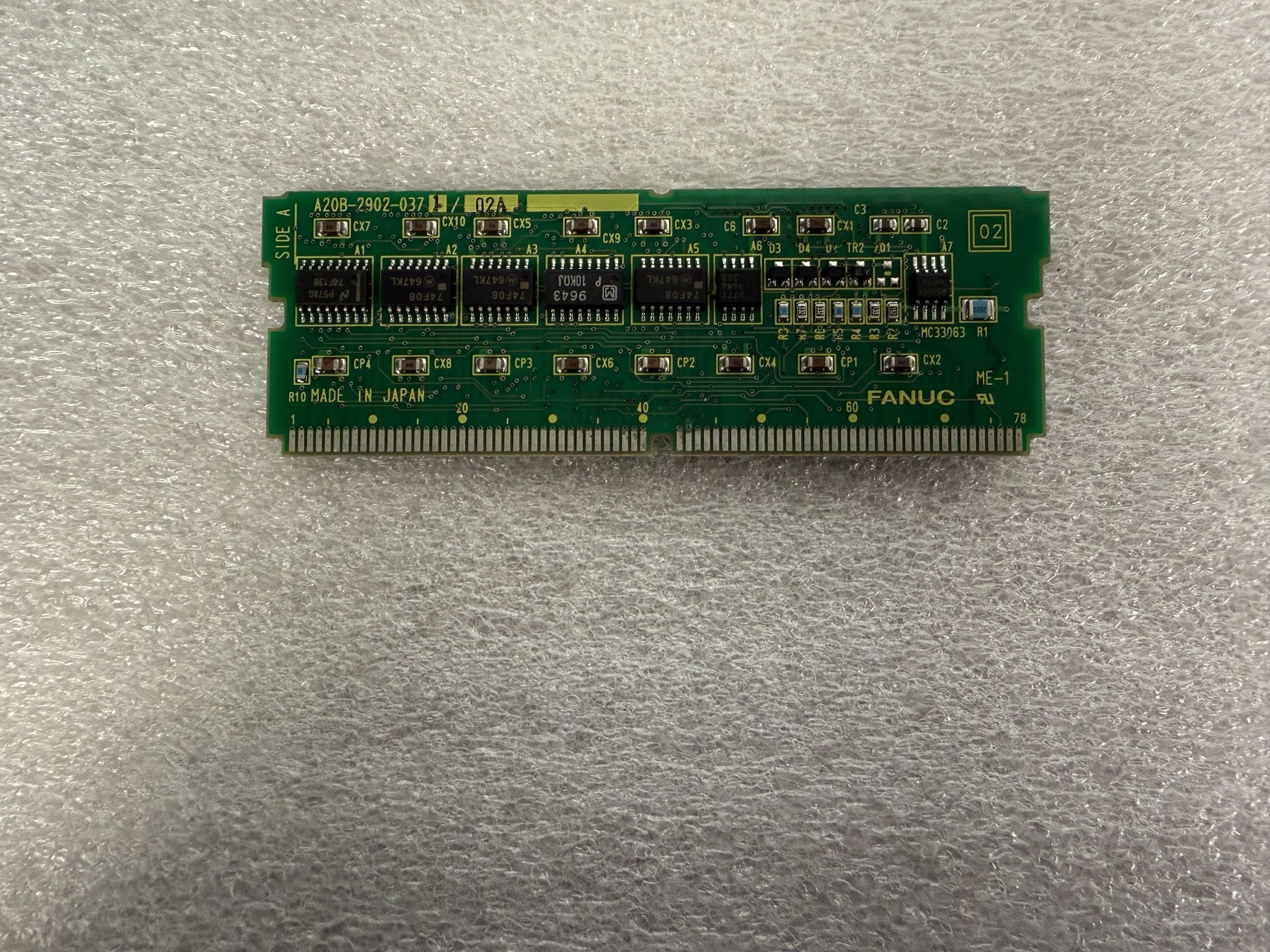 FANUC A20B-2902-0371 /02A PCB - 4MB FROM Memory Expansion Module USED 0