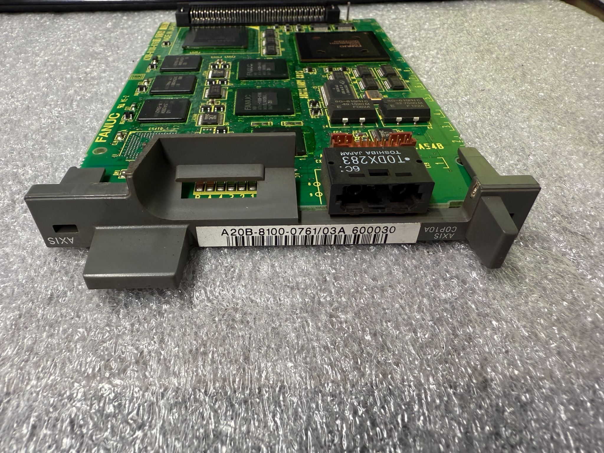 FANUC A20B-8100-0761/03A PCB - Auxiliary Axis Control Module USED 1