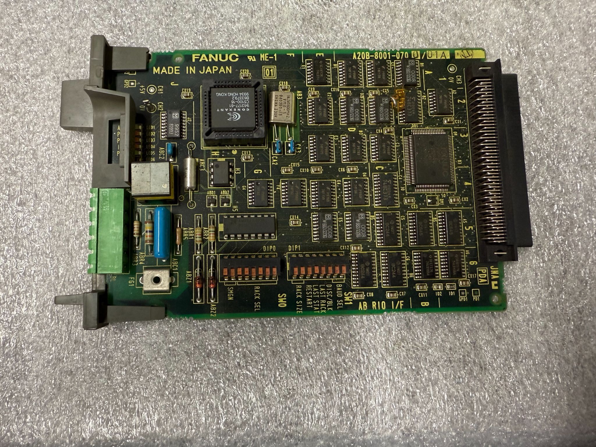 FANUC A20B-8001-0700/01A PCB - AB RIO Interface Module USED 0