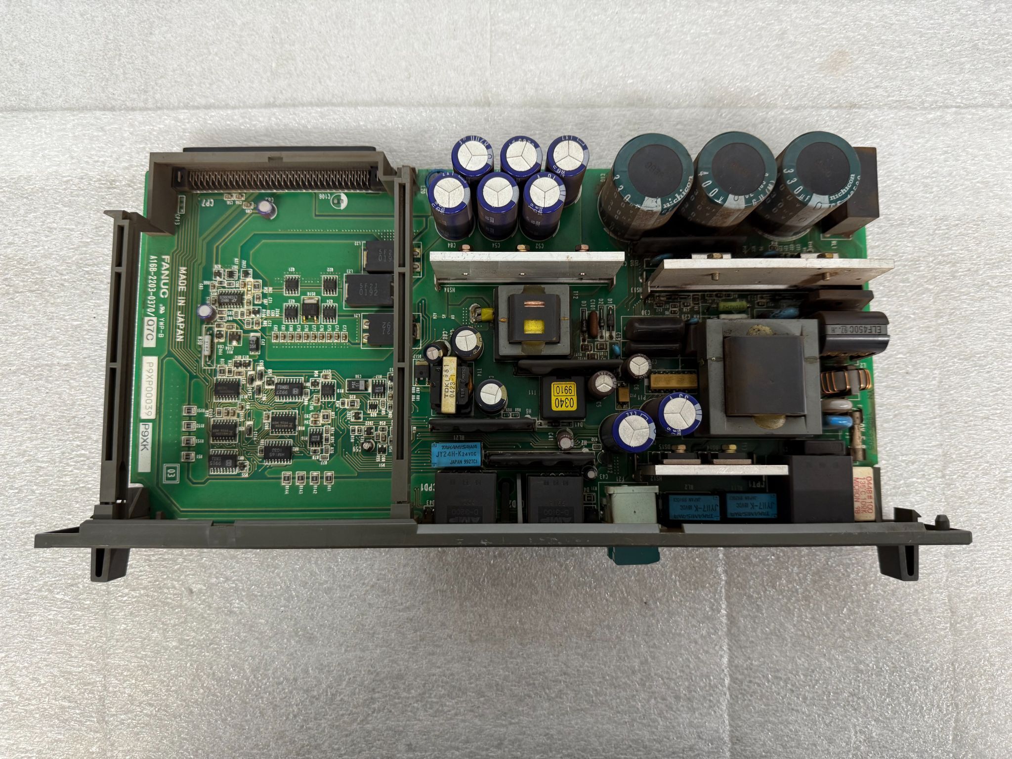 FANUC A16B-2203-0370 /07C PCB - Power Supply Unit USED 0